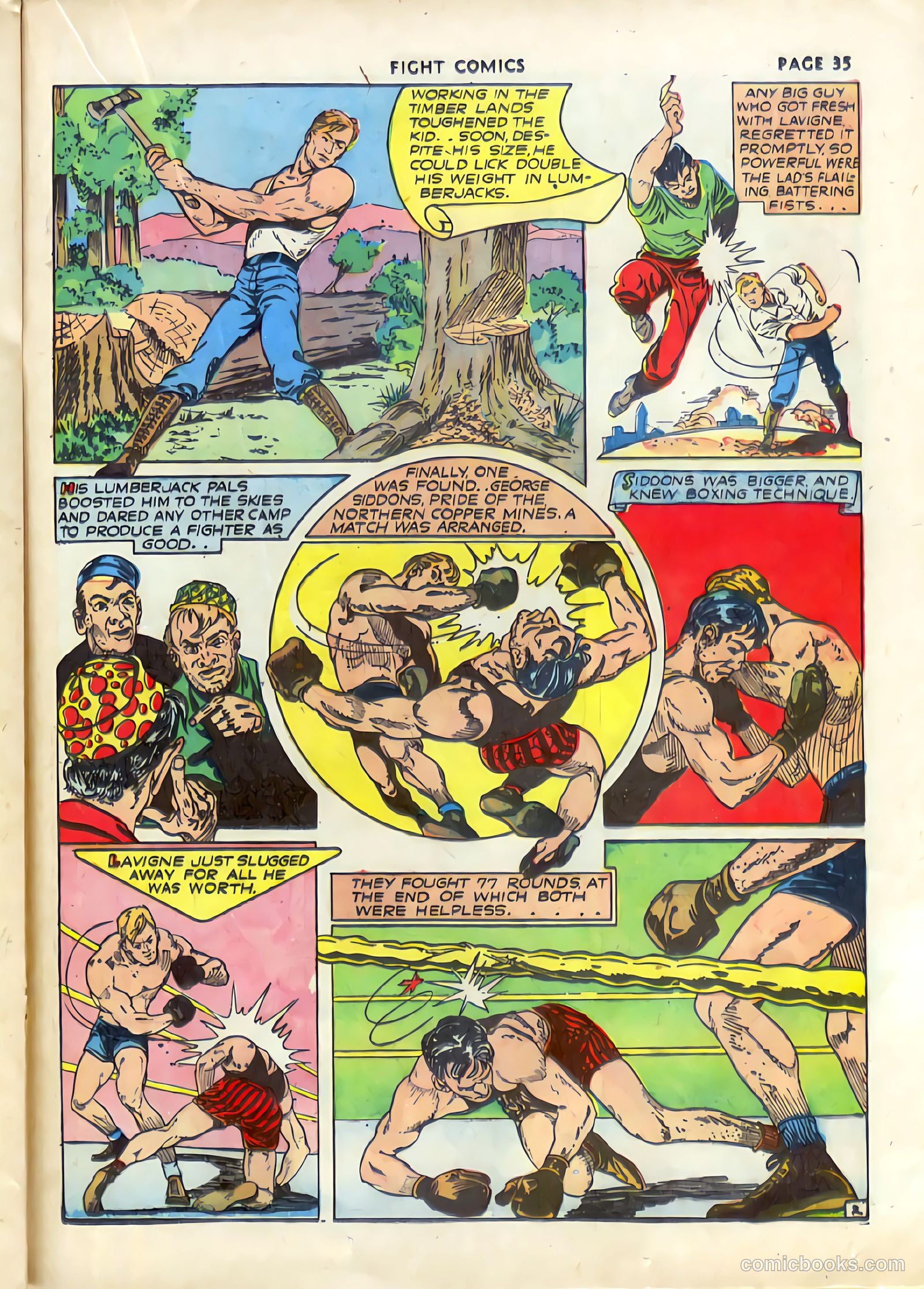 Fight Comics #16 — page 37 of 66
