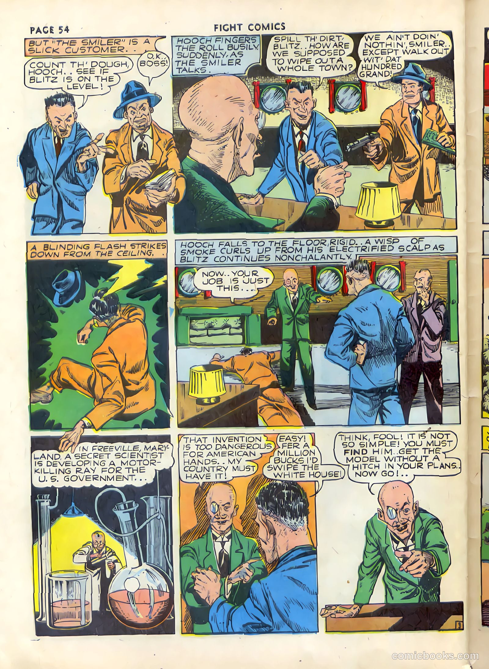Fight Comics #16 — page 56 of 66