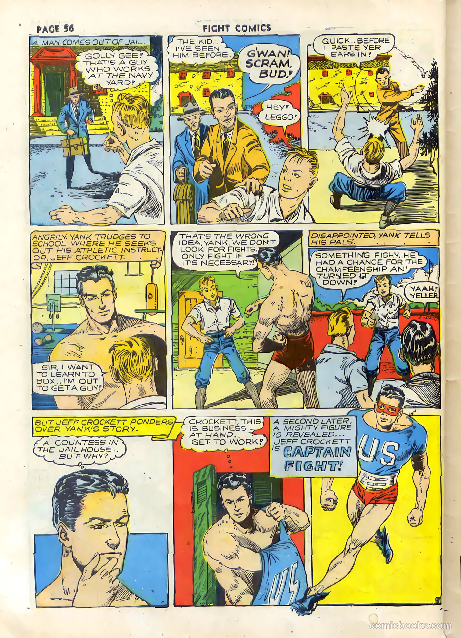 Fight Comics #16 — page 58 of 66