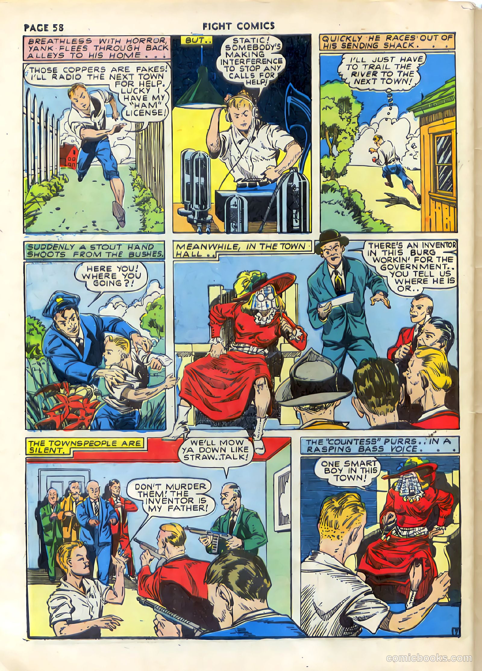 Fight Comics #16 — page 60 of 66