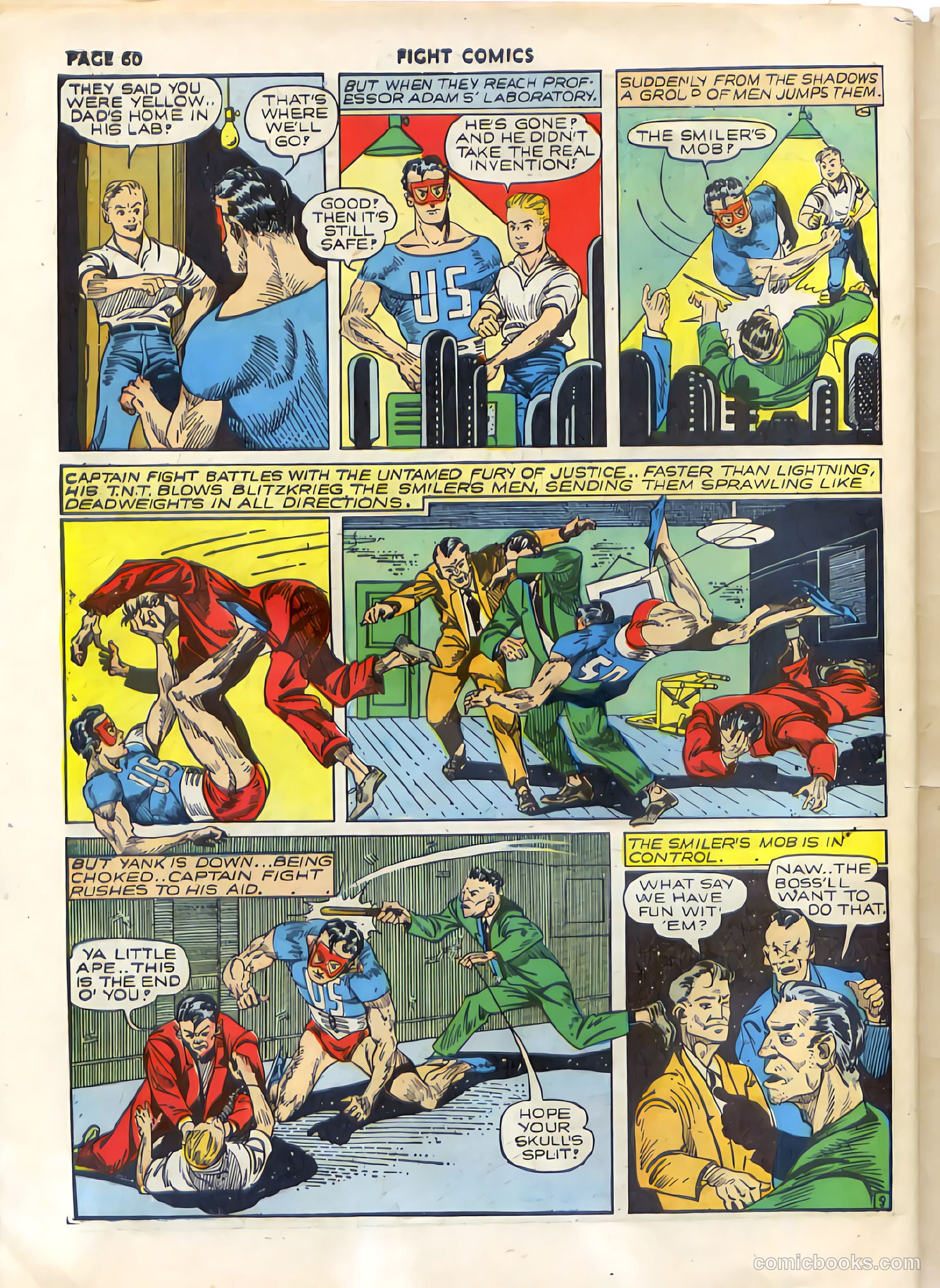 Fight Comics #16 — page 62 of 66