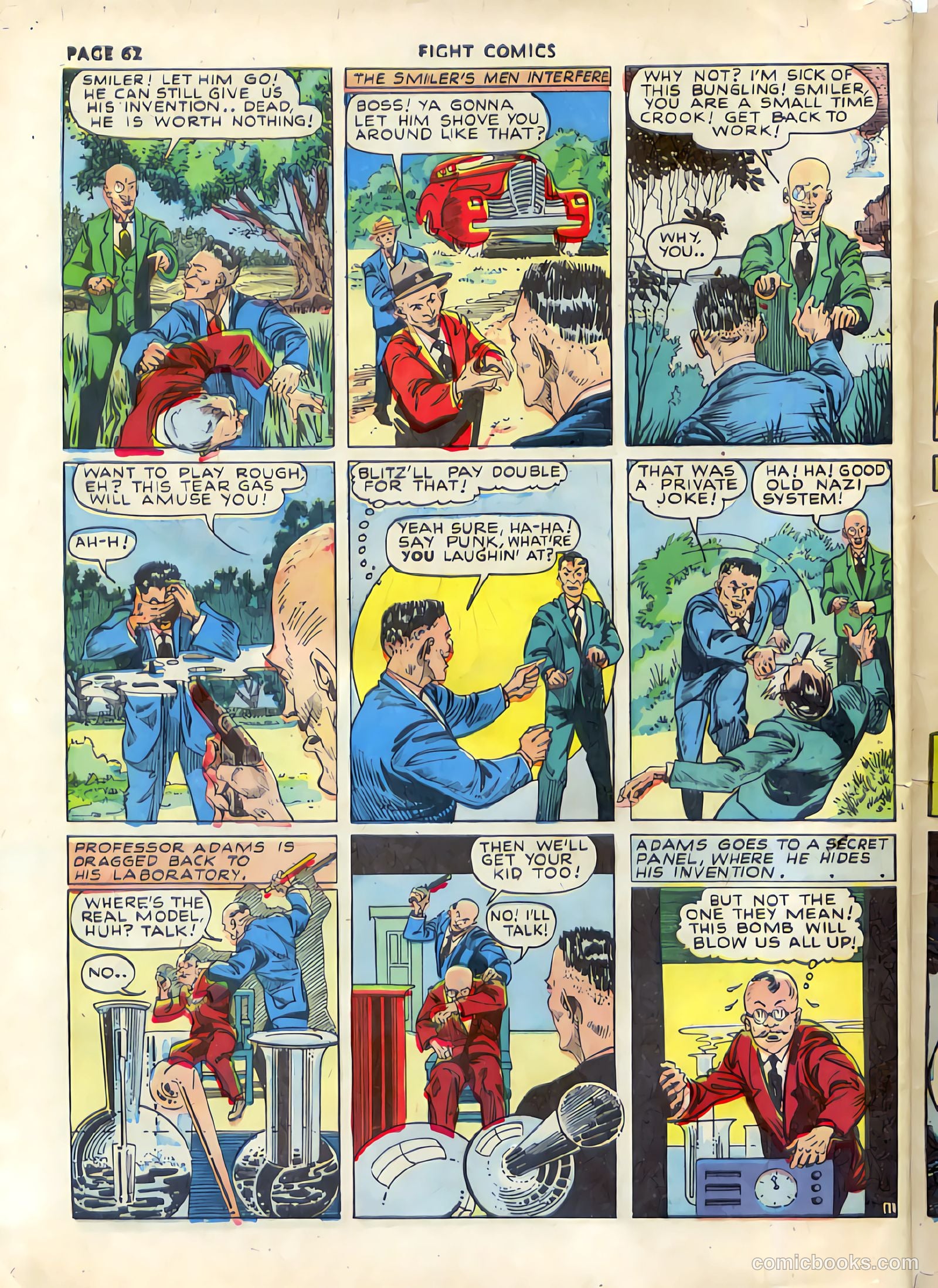 Fight Comics #16 — page 64 of 66