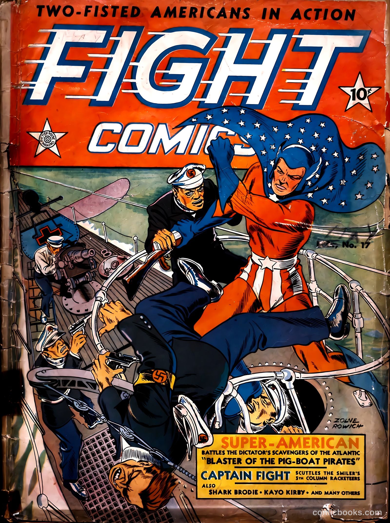 Fight Comics #17 — page 2 of 69