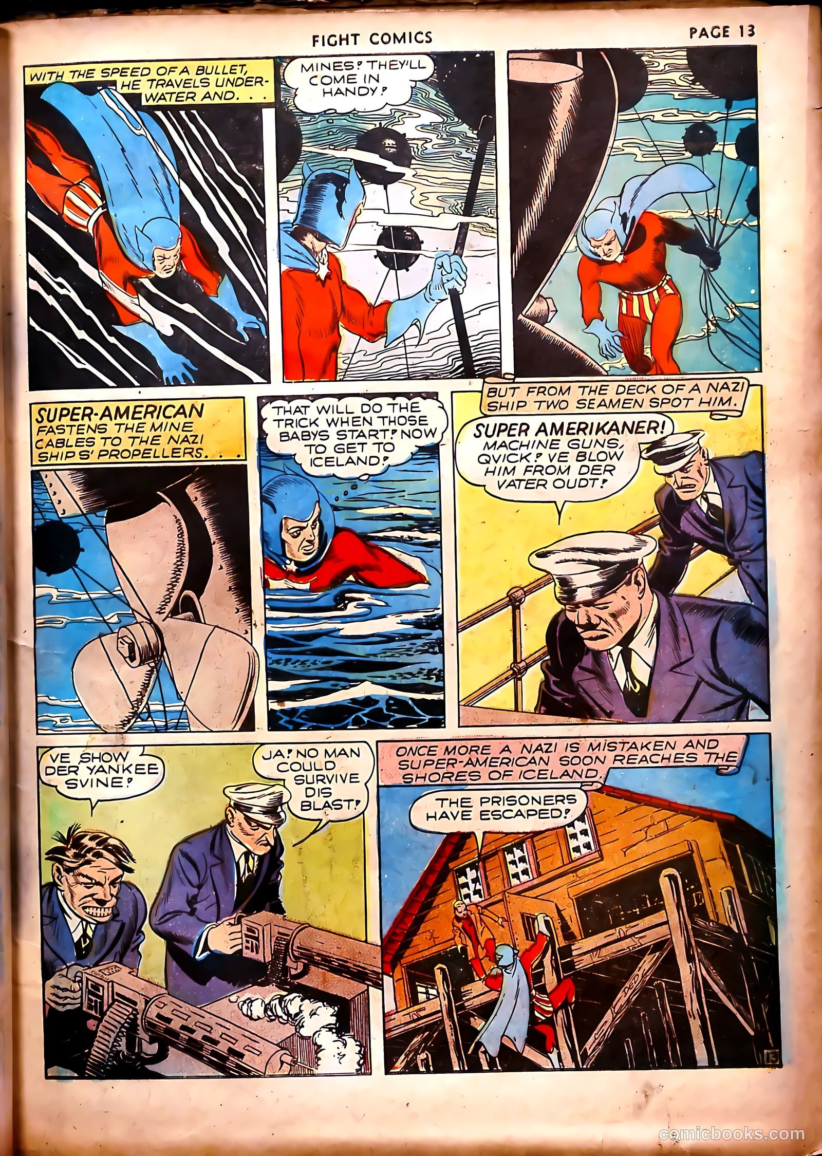 Fight Comics #17 — page 16 of 69