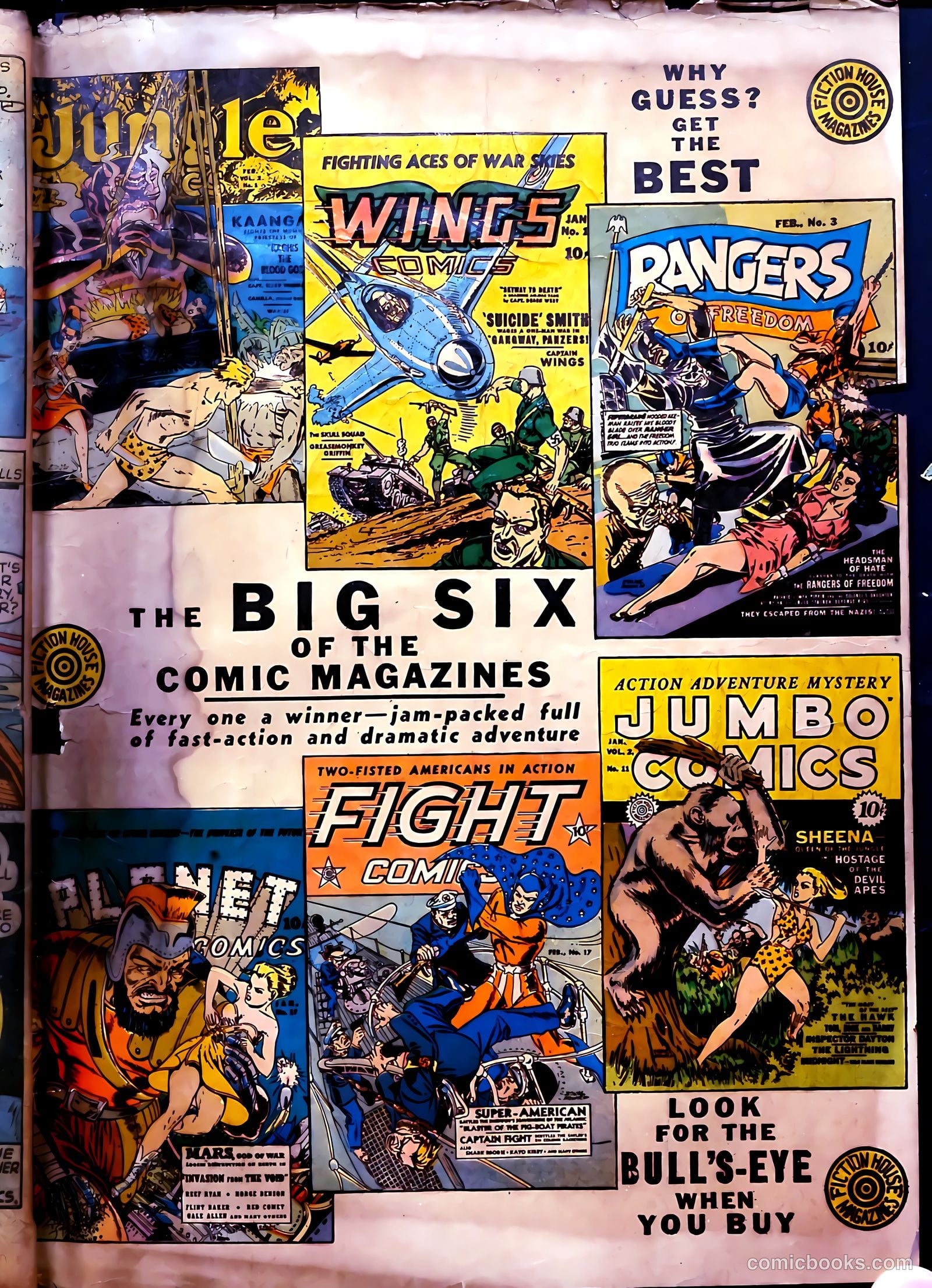 Fight Comics #17 — page 68 of 69