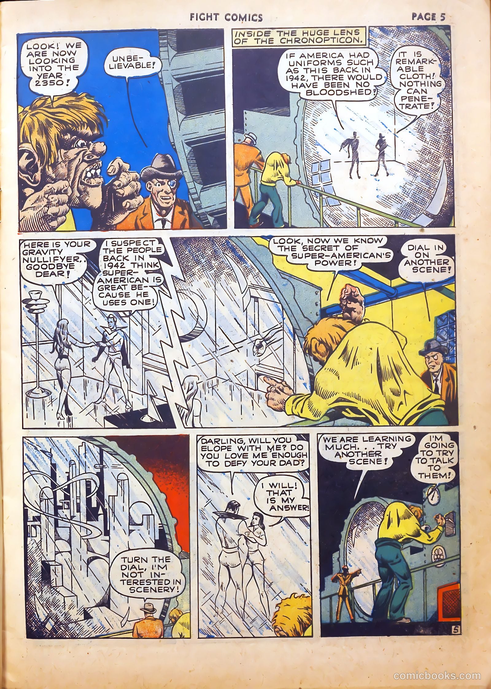 Fight Comics #18 — page 7 of 73