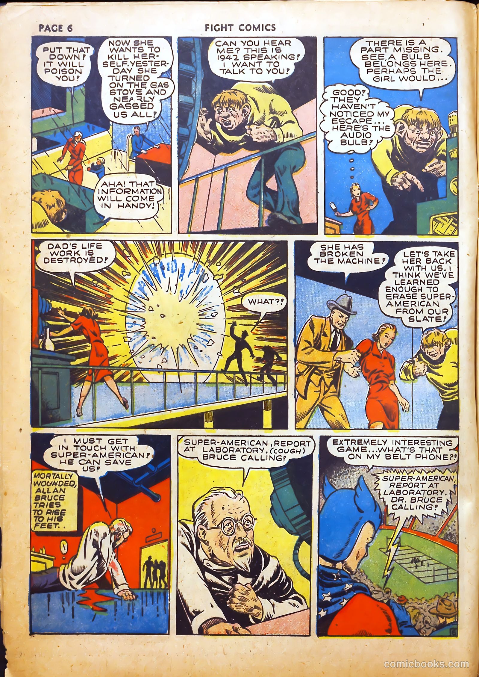 Fight Comics #18 — page 8 of 73