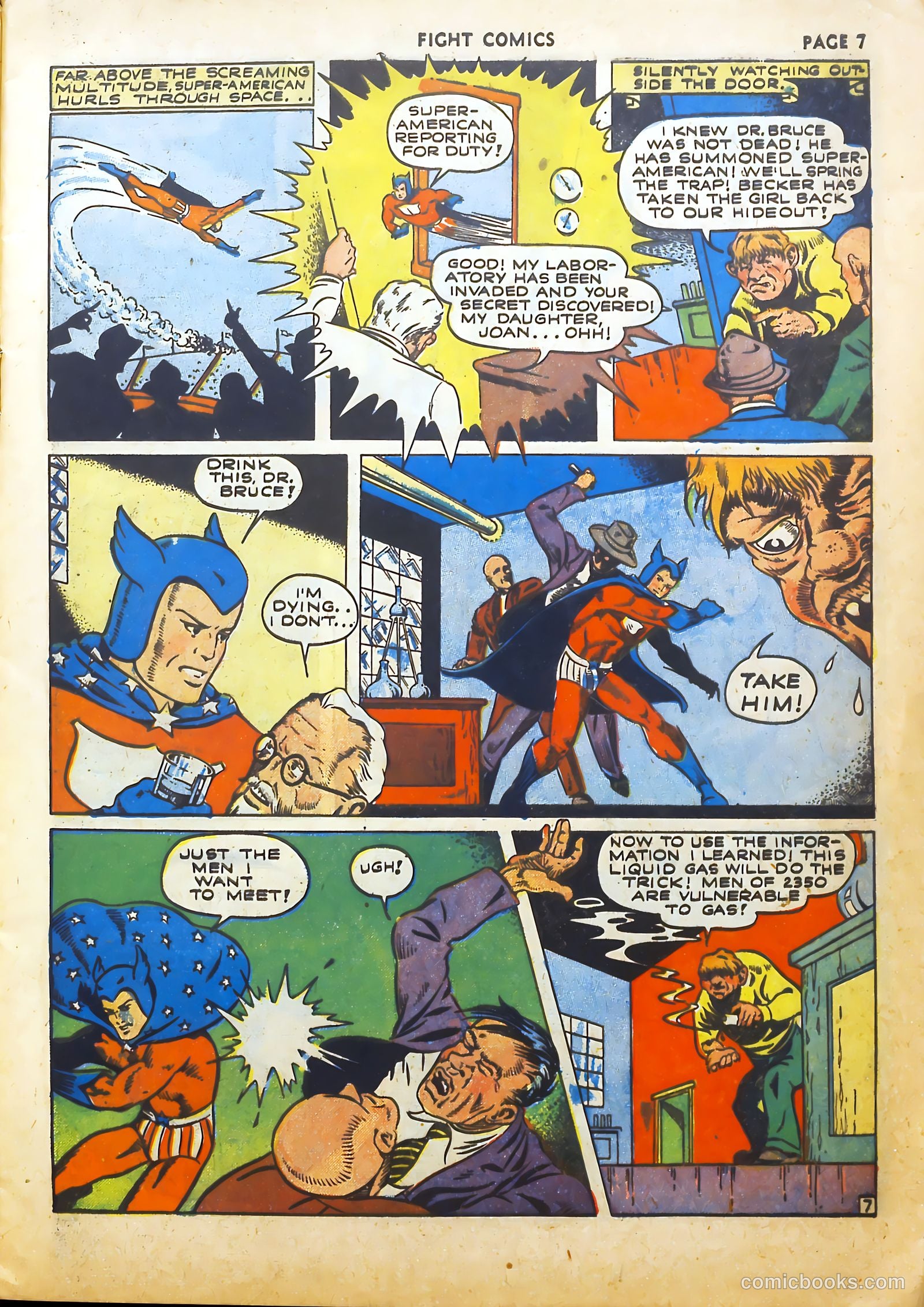 Fight Comics #18 — page 9 of 73