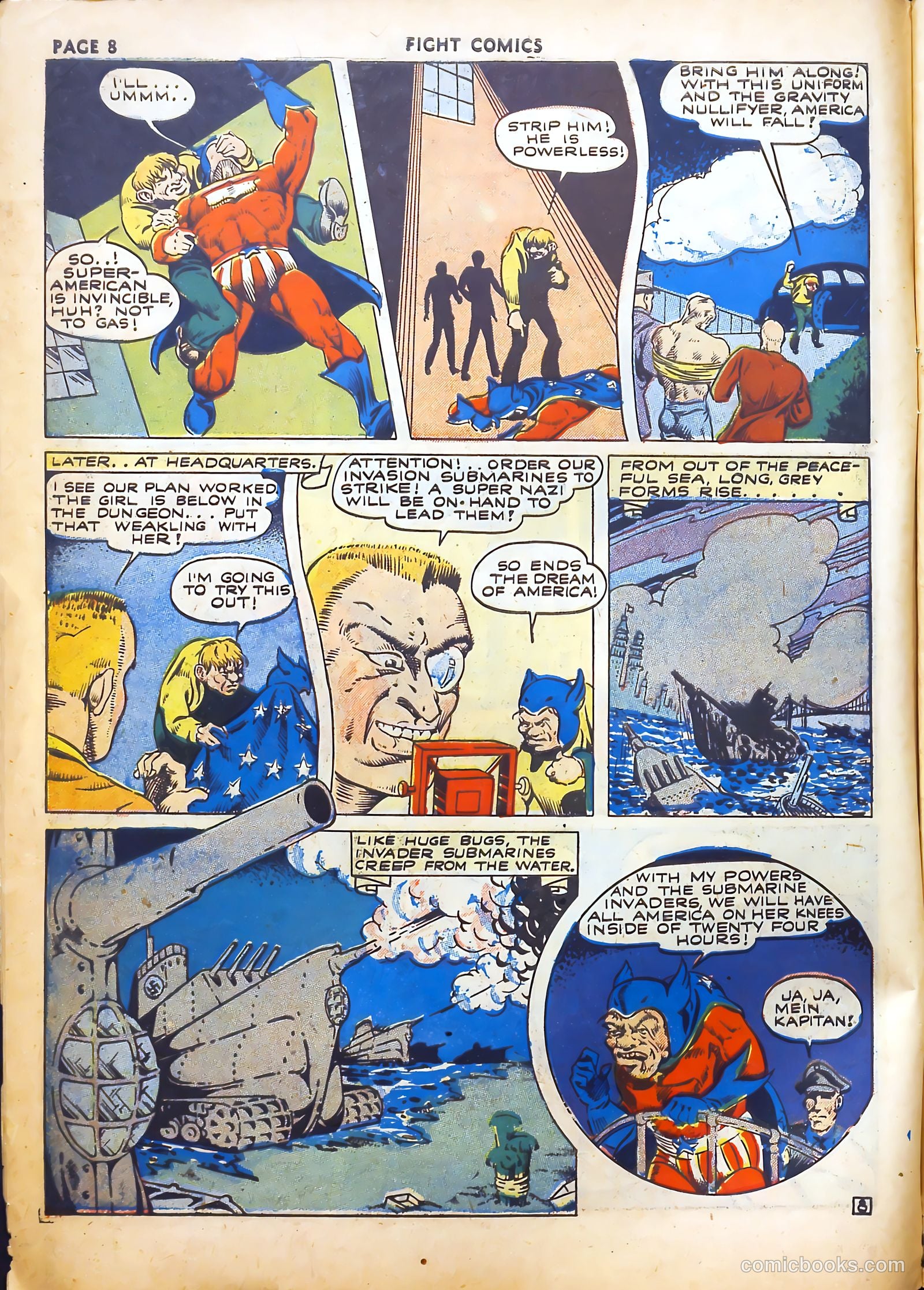 Fight Comics #18 — page 10 of 73