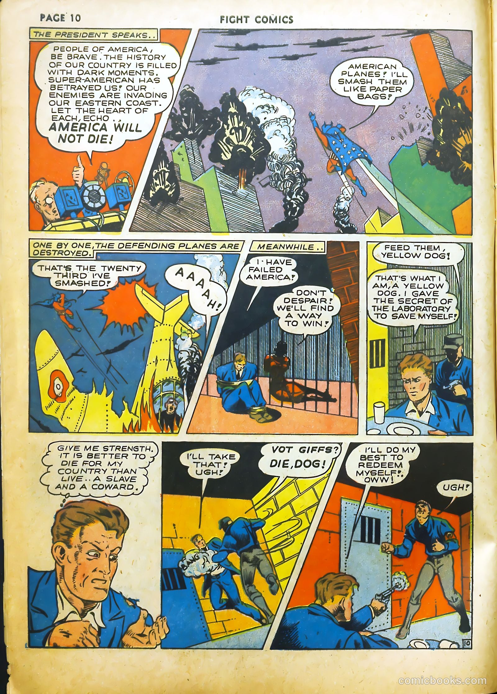 Fight Comics #18 — page 12 of 73
