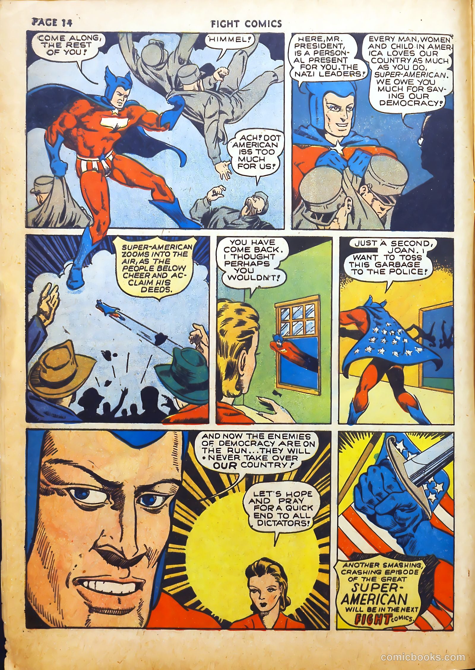 Fight Comics #18 — page 16 of 73