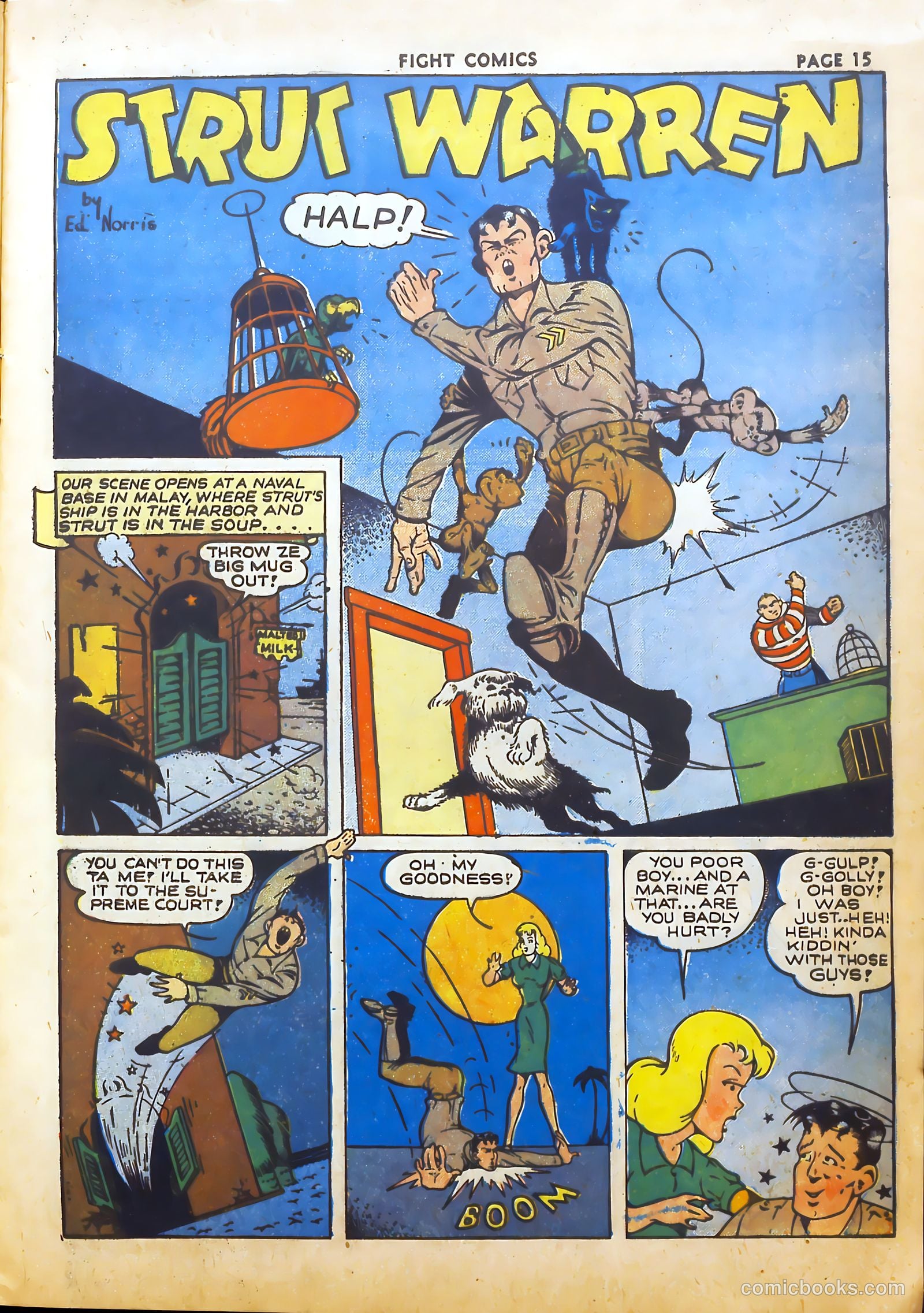 Fight Comics #18 — page 17 of 73