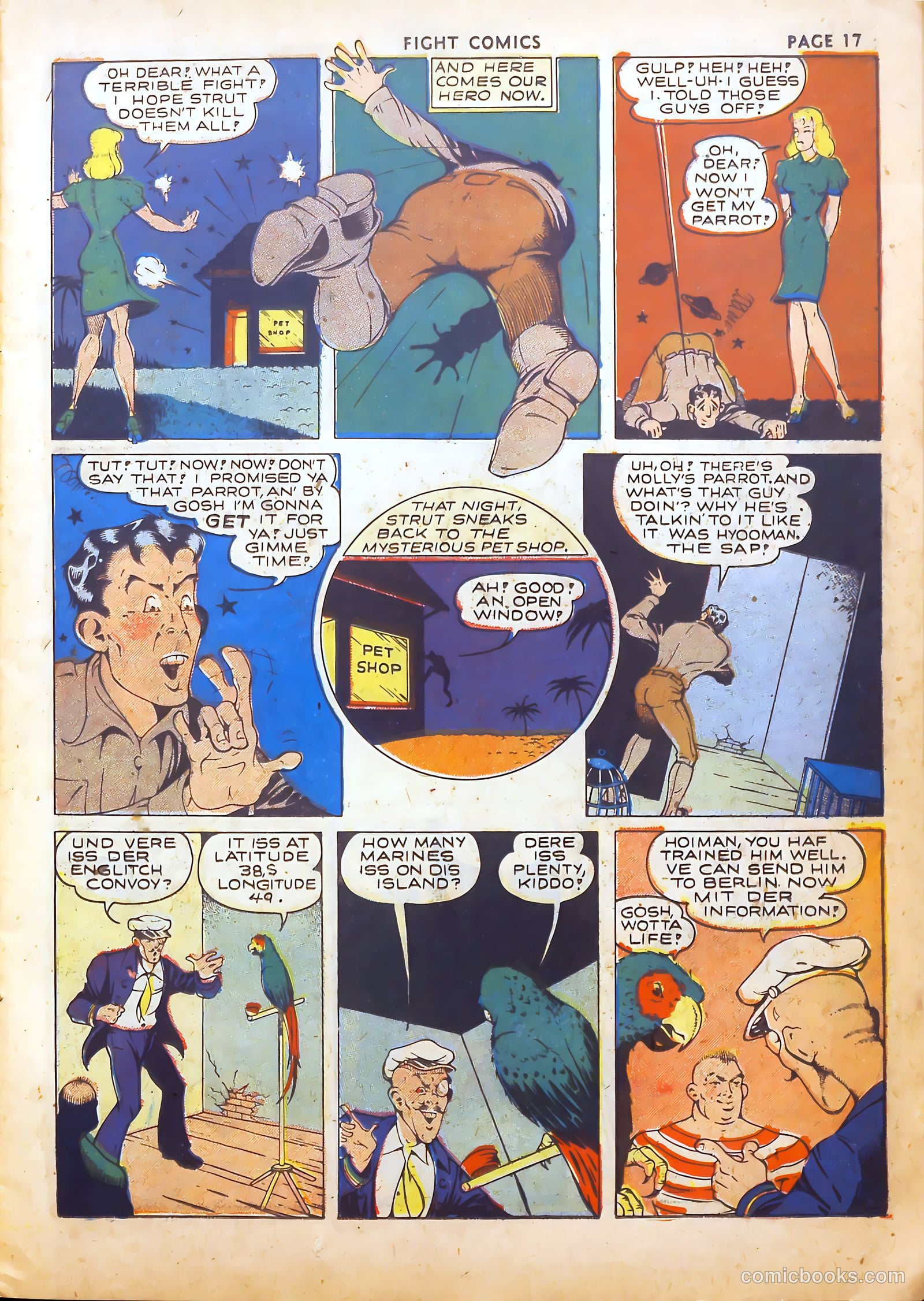 Fight Comics #18 — page 19 of 73