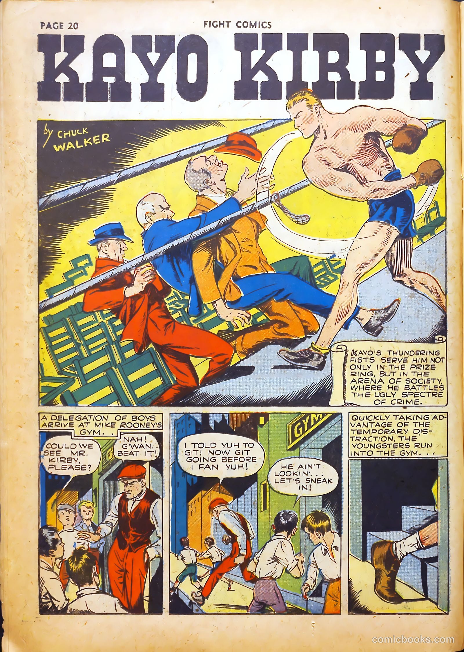 Fight Comics #18 — page 22 of 73