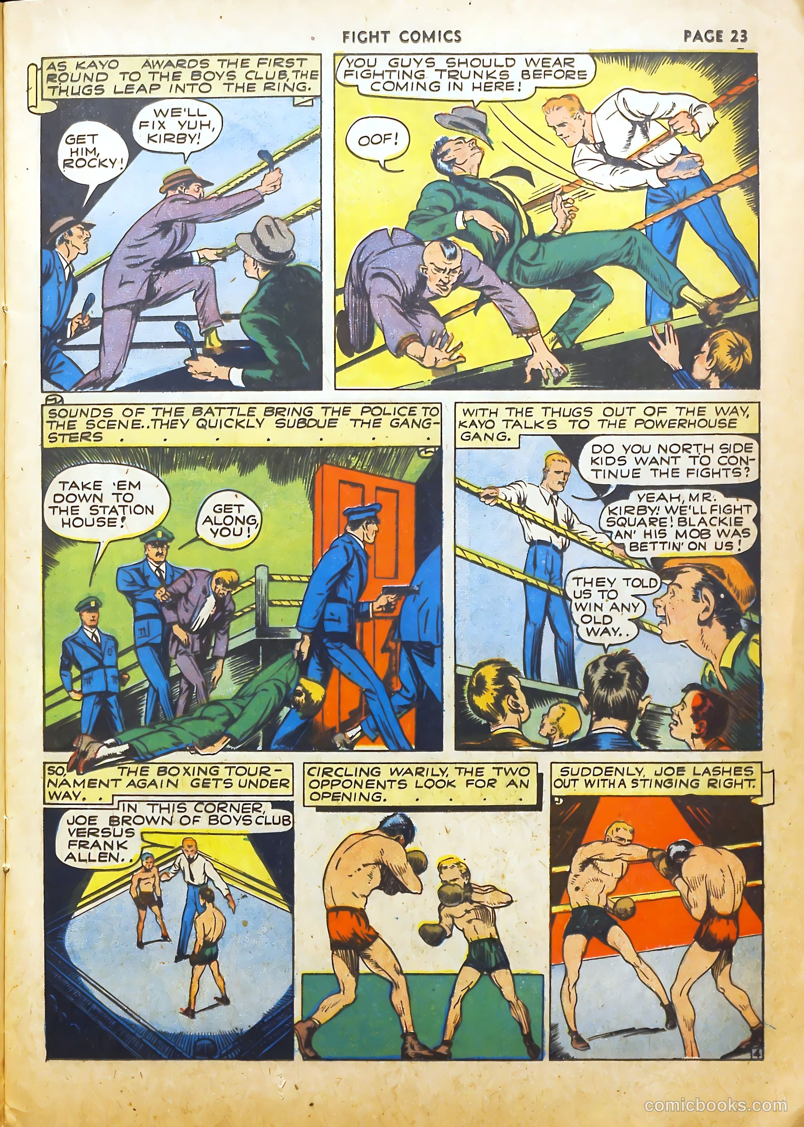 Fight Comics #18 — page 28 of 73