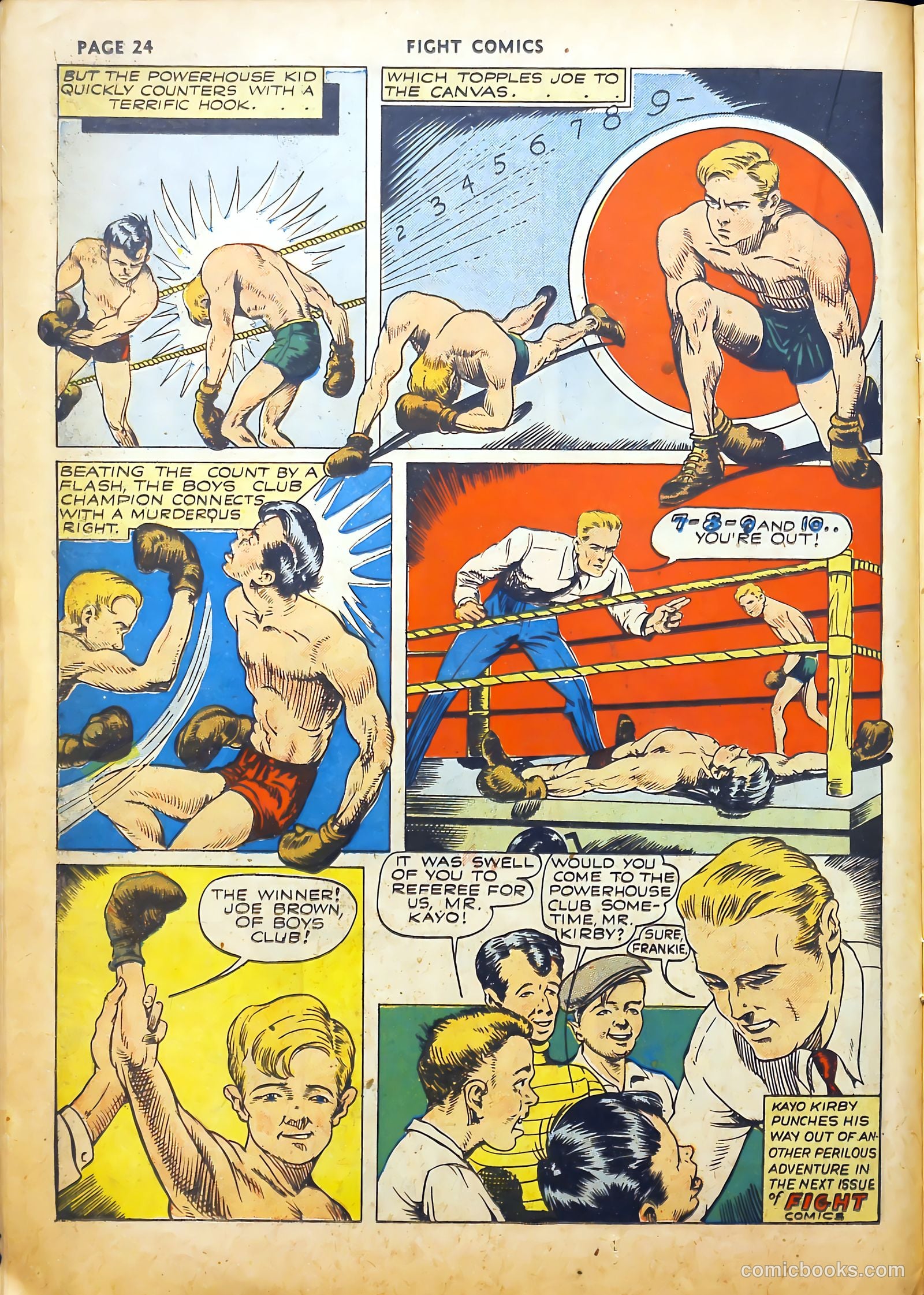Fight Comics #18 — page 30 of 73