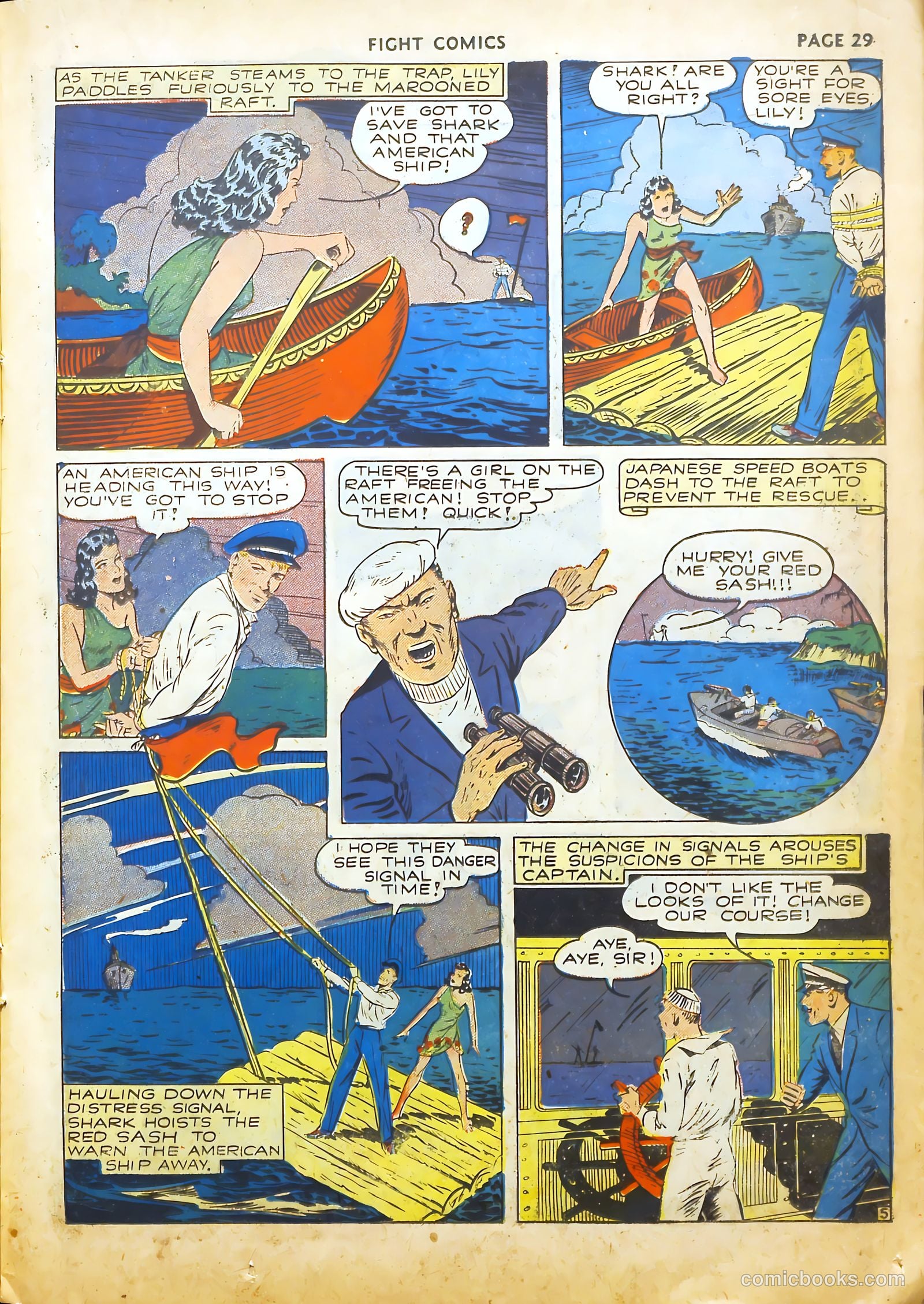Fight Comics #18 — page 36 of 73