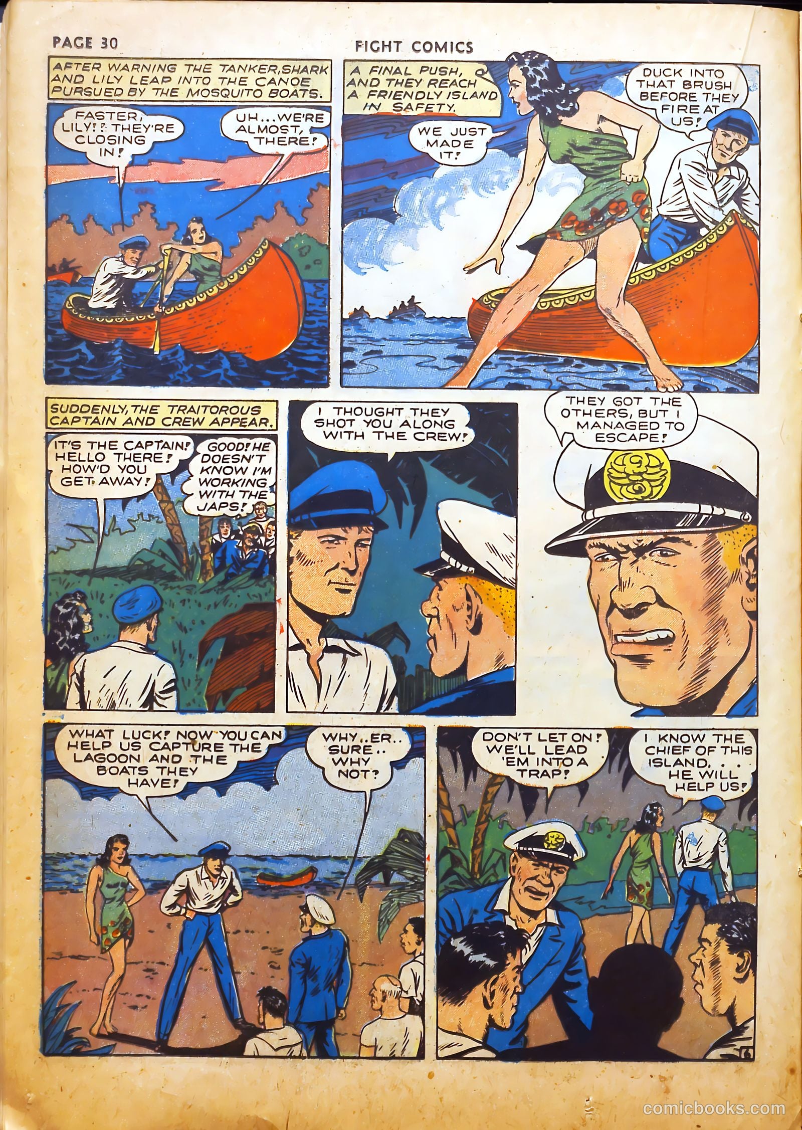 Fight Comics #18 — page 37 of 73