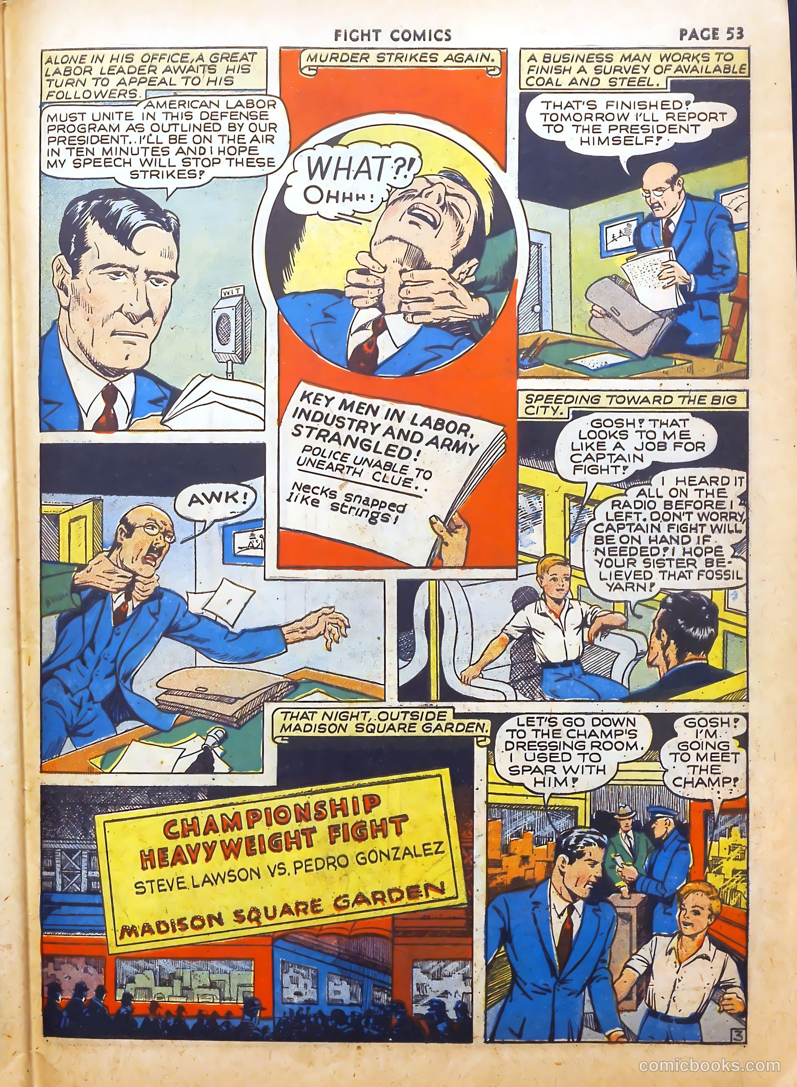 Fight Comics #18 — page 60 of 73