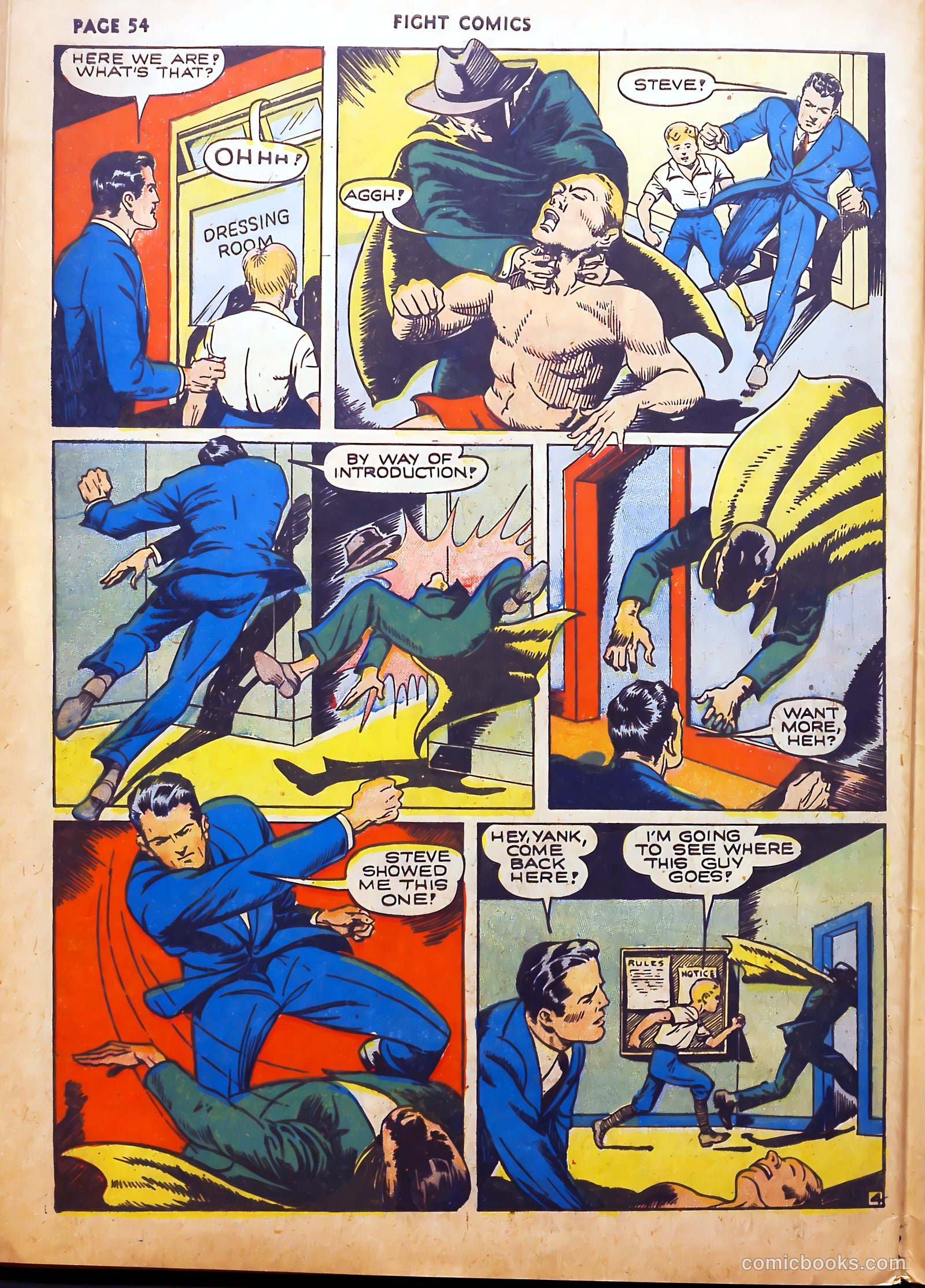 Fight Comics #18 — page 61 of 73