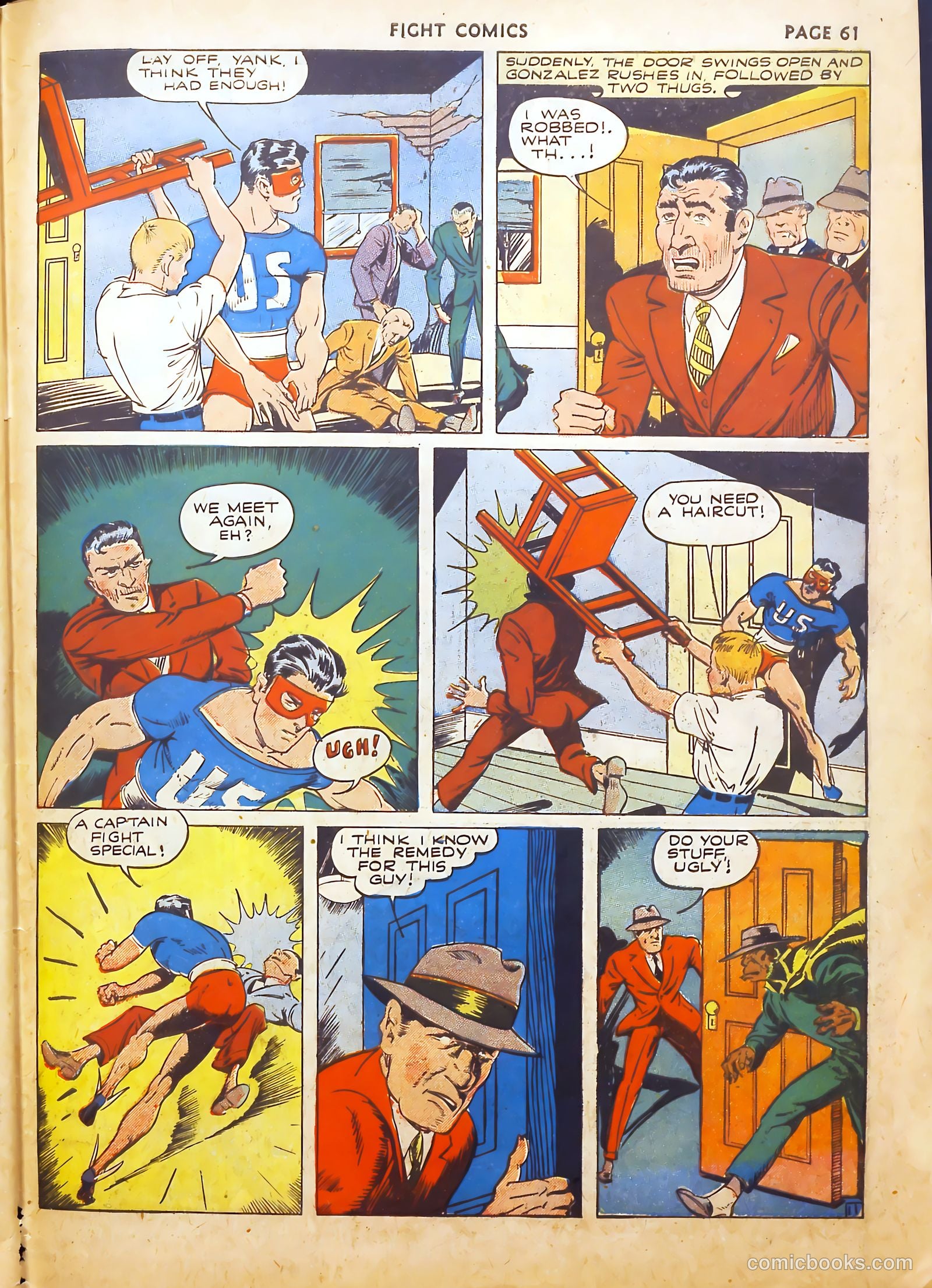 Fight Comics #18 — page 68 of 73