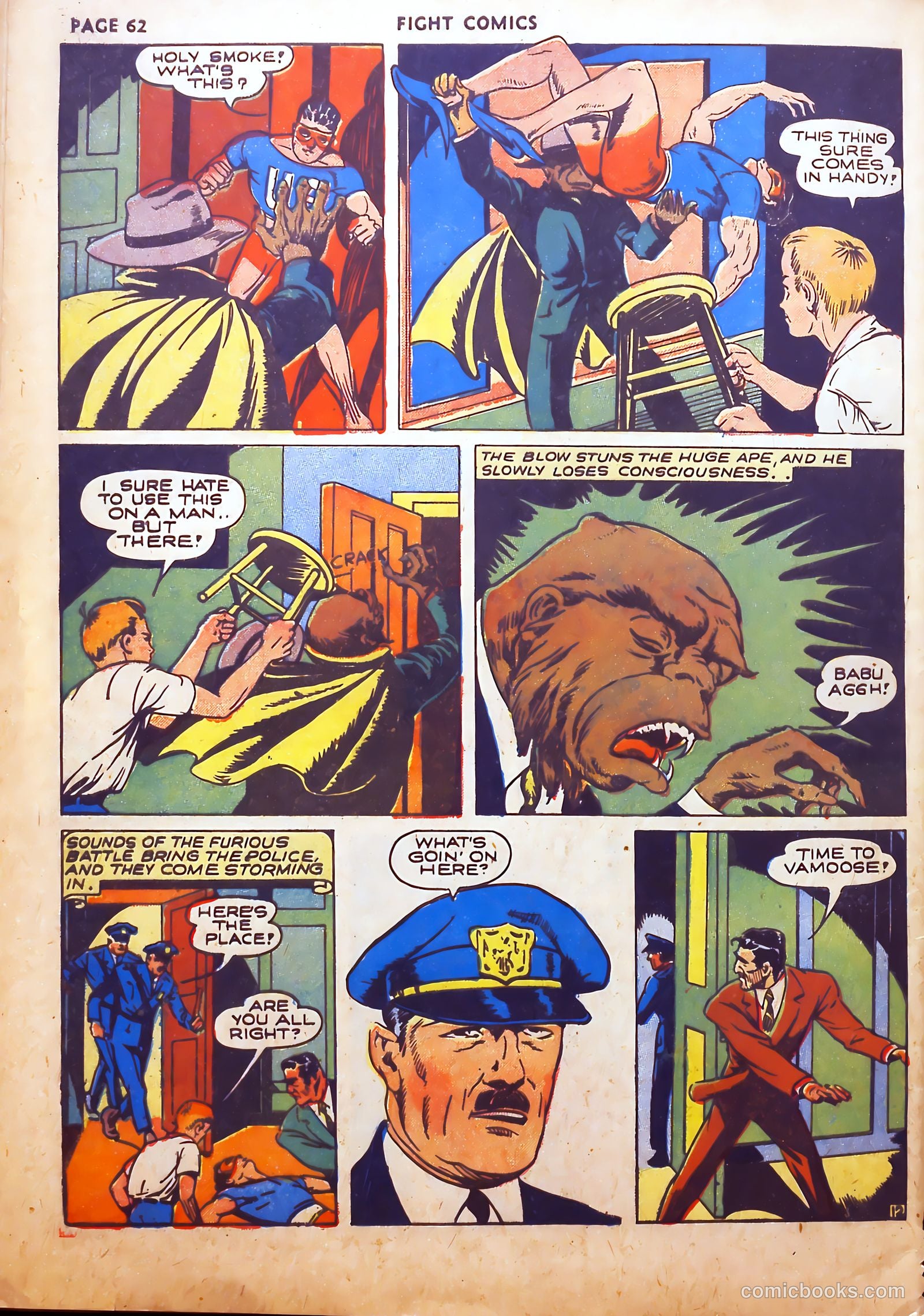 Fight Comics #18 — page 69 of 73