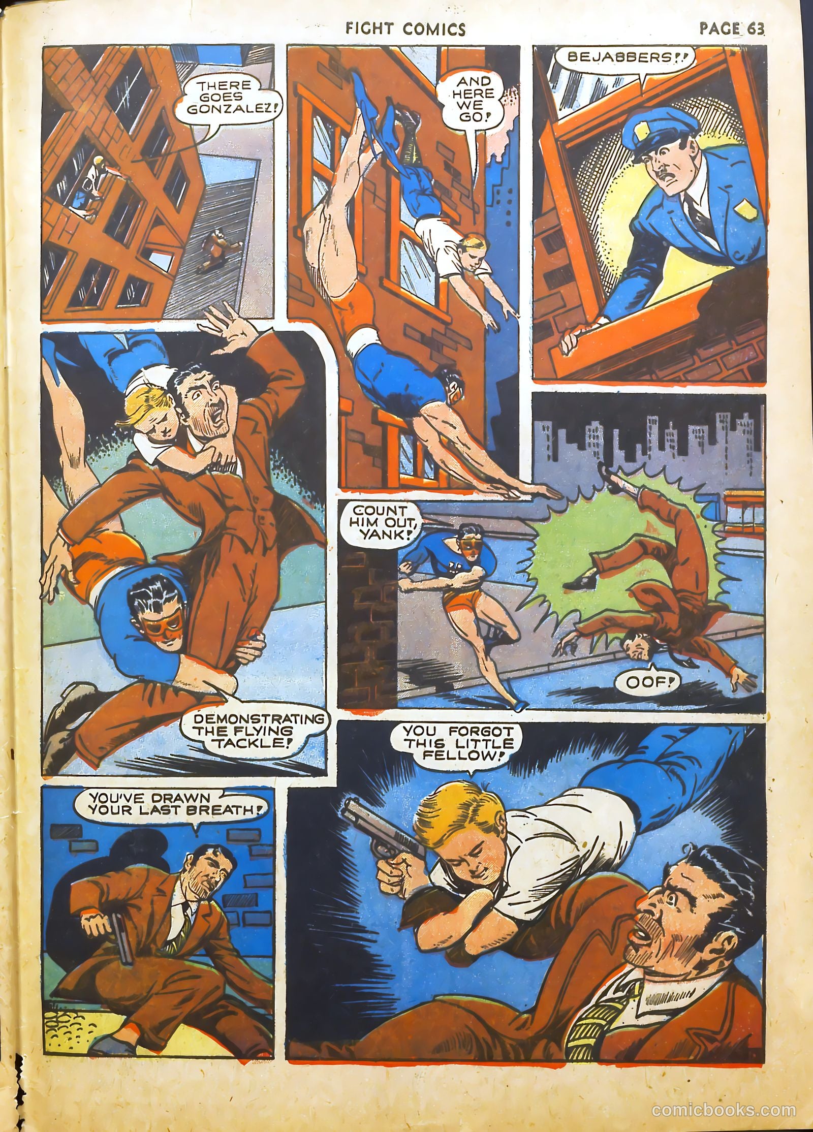 Fight Comics #18 — page 70 of 73