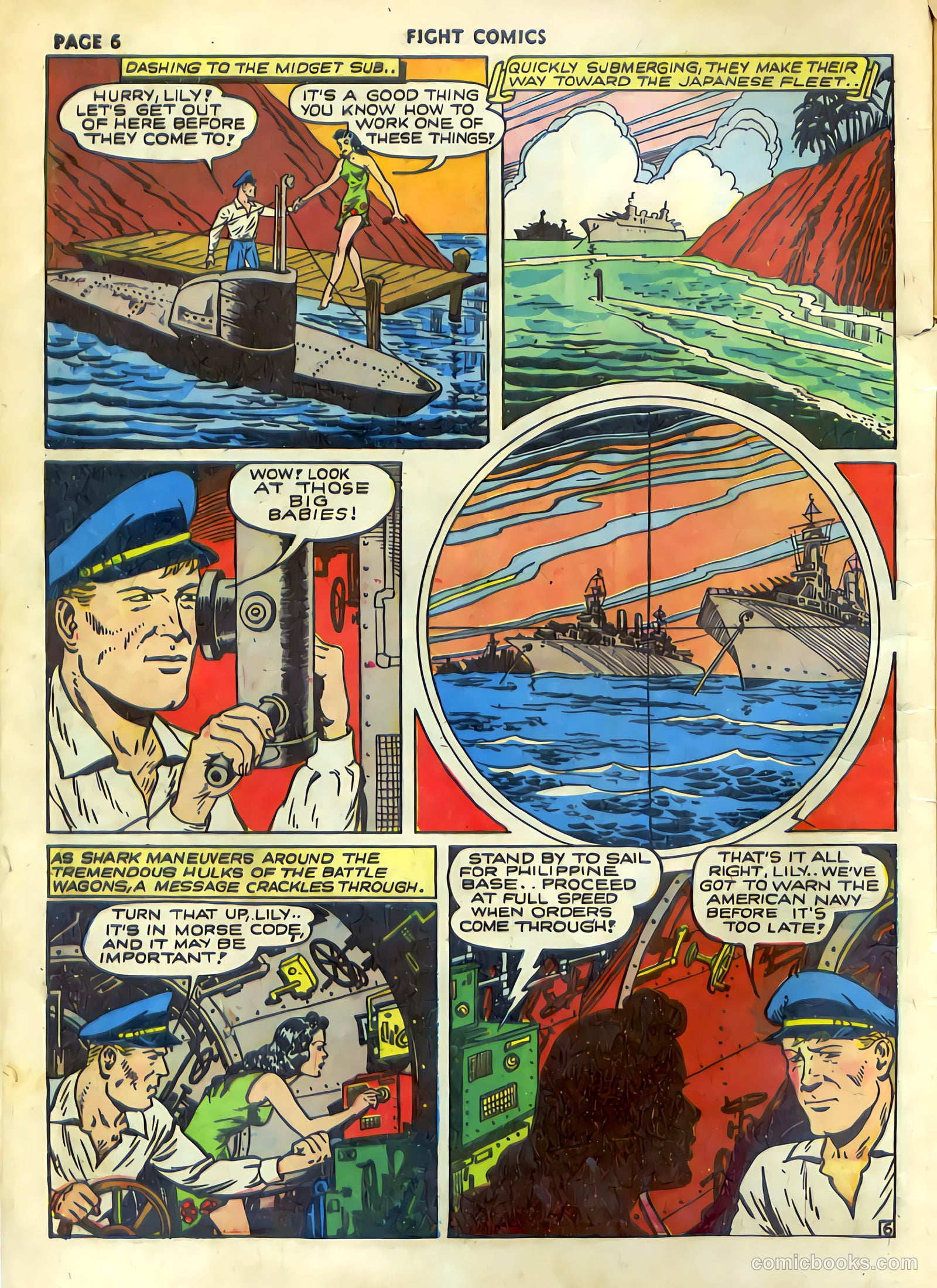 Fight Comics #19 — page 8 of 68