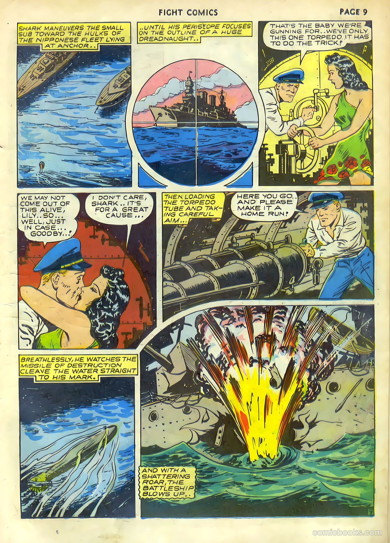 Fight Comics #19 — page 11 of 68