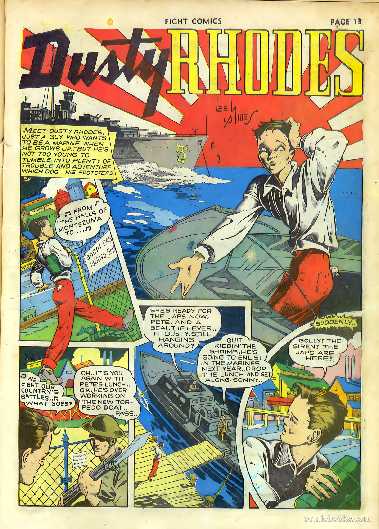 Fight Comics #19 — page 15 of 68