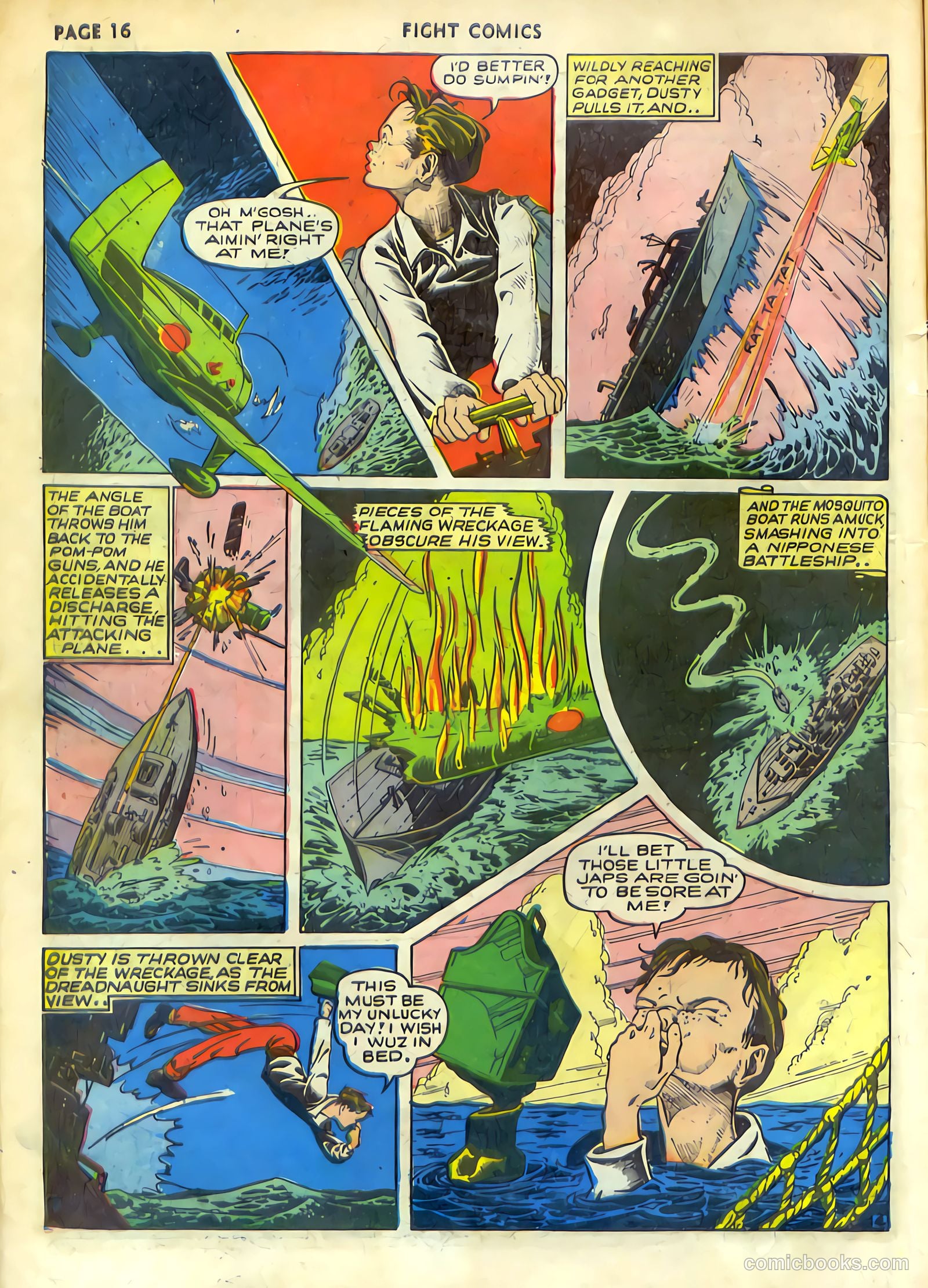 Fight Comics #19 — page 18 of 68