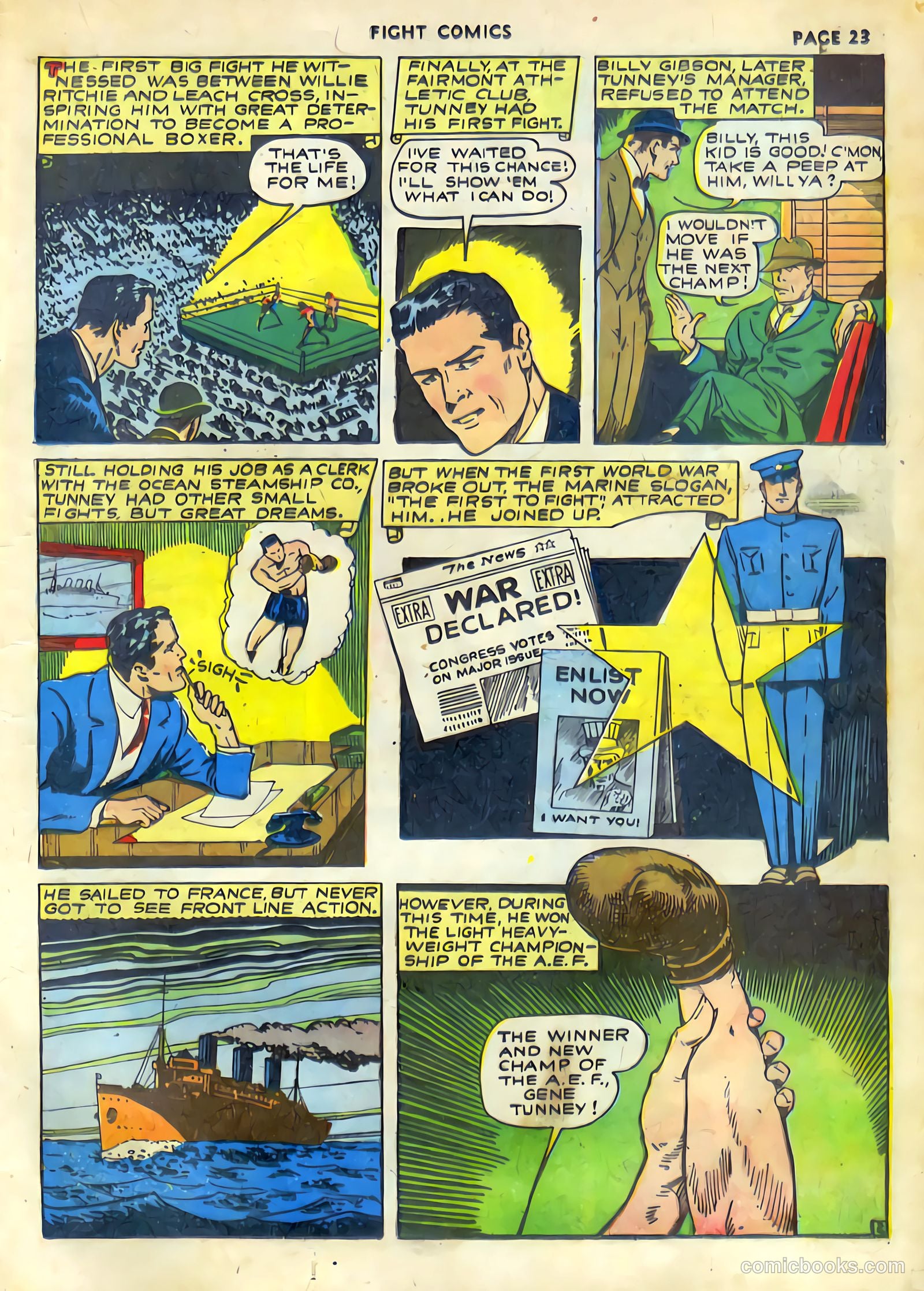 Fight Comics #19 — page 25 of 68