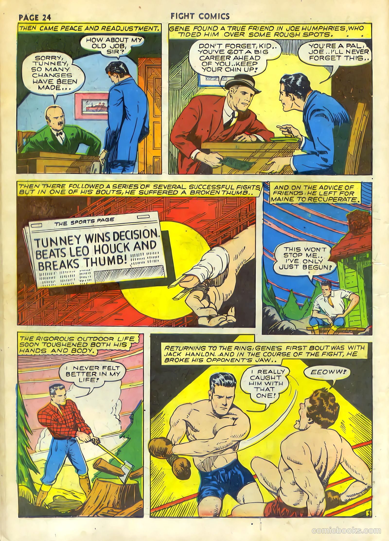 Fight Comics #19 — page 26 of 68