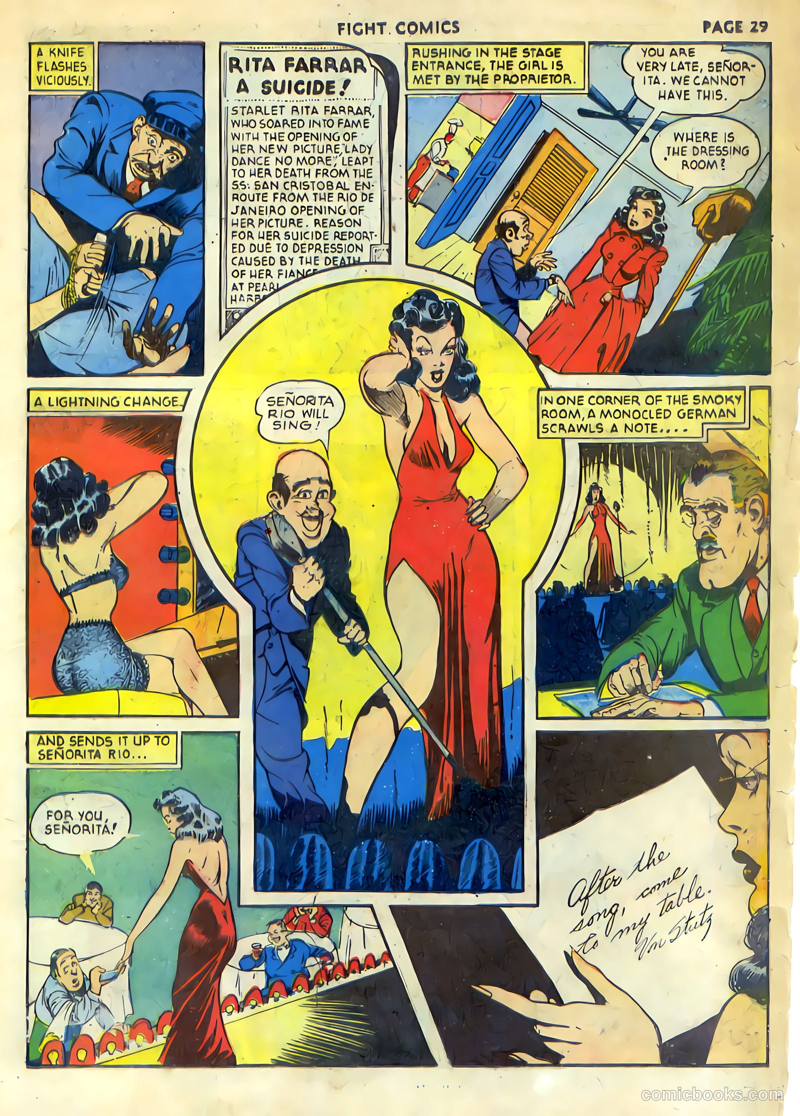 Fight Comics #19 — page 31 of 68