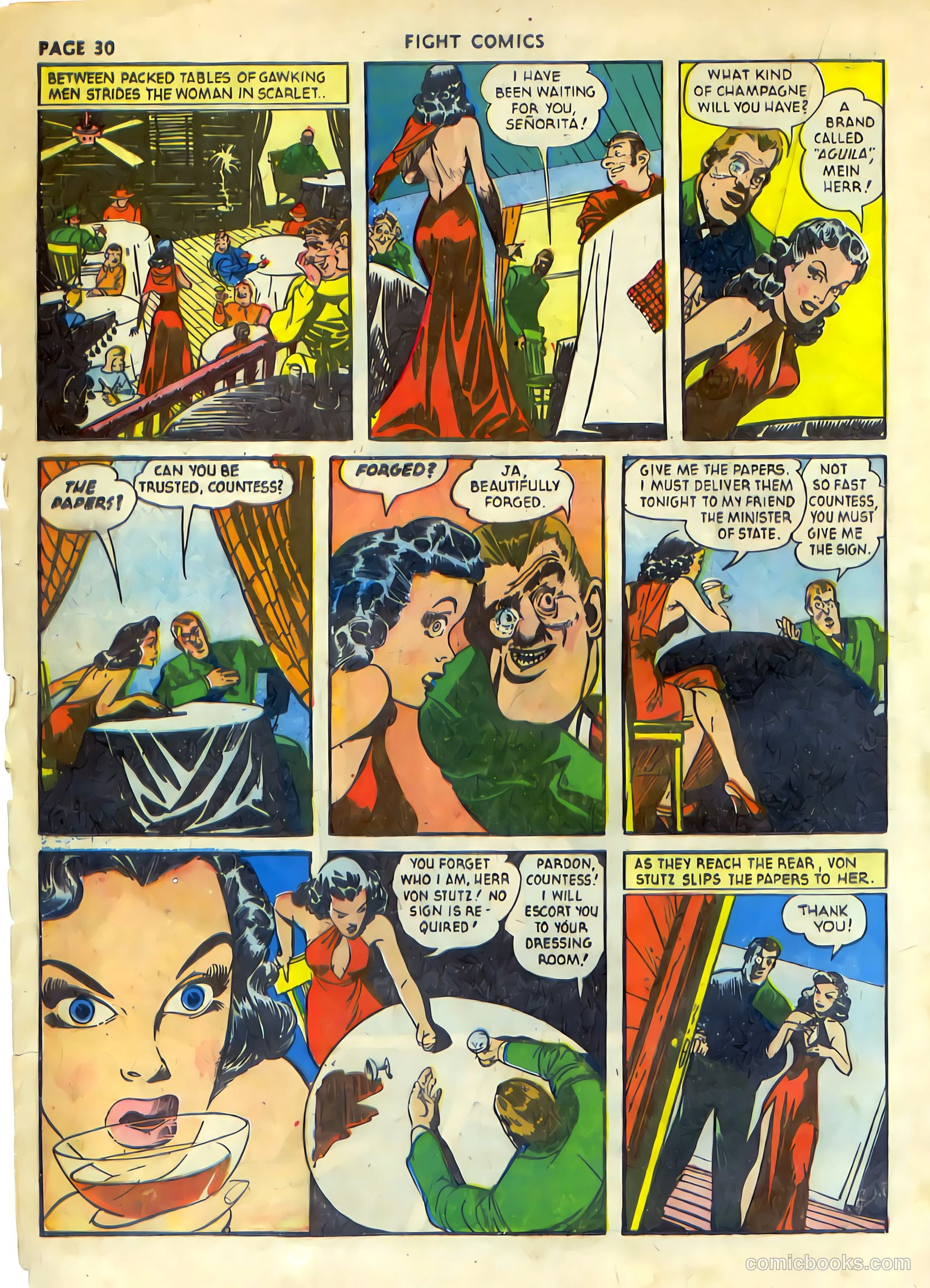 Fight Comics #19 — page 32 of 68
