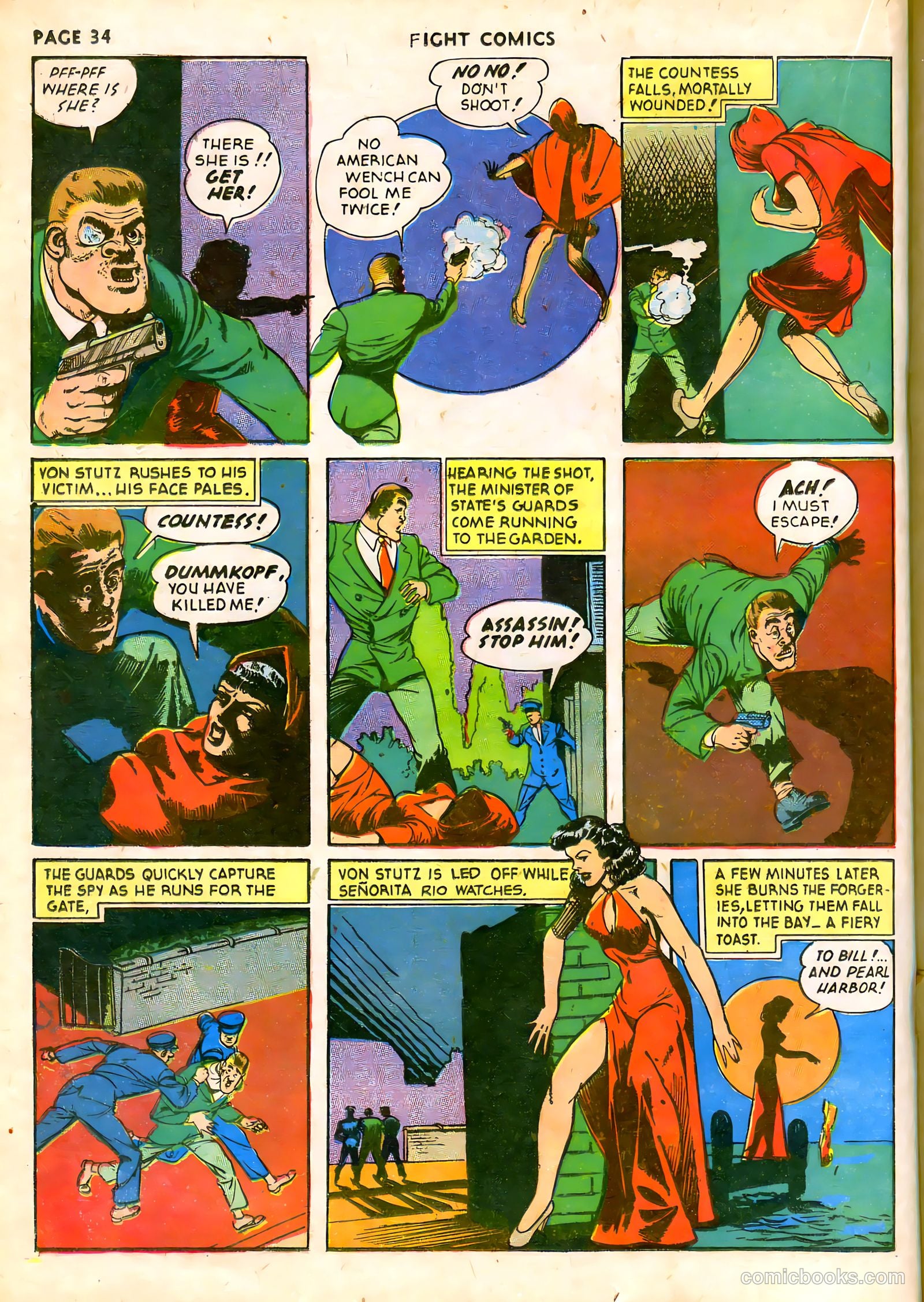 Fight Comics #19 — page 36 of 68