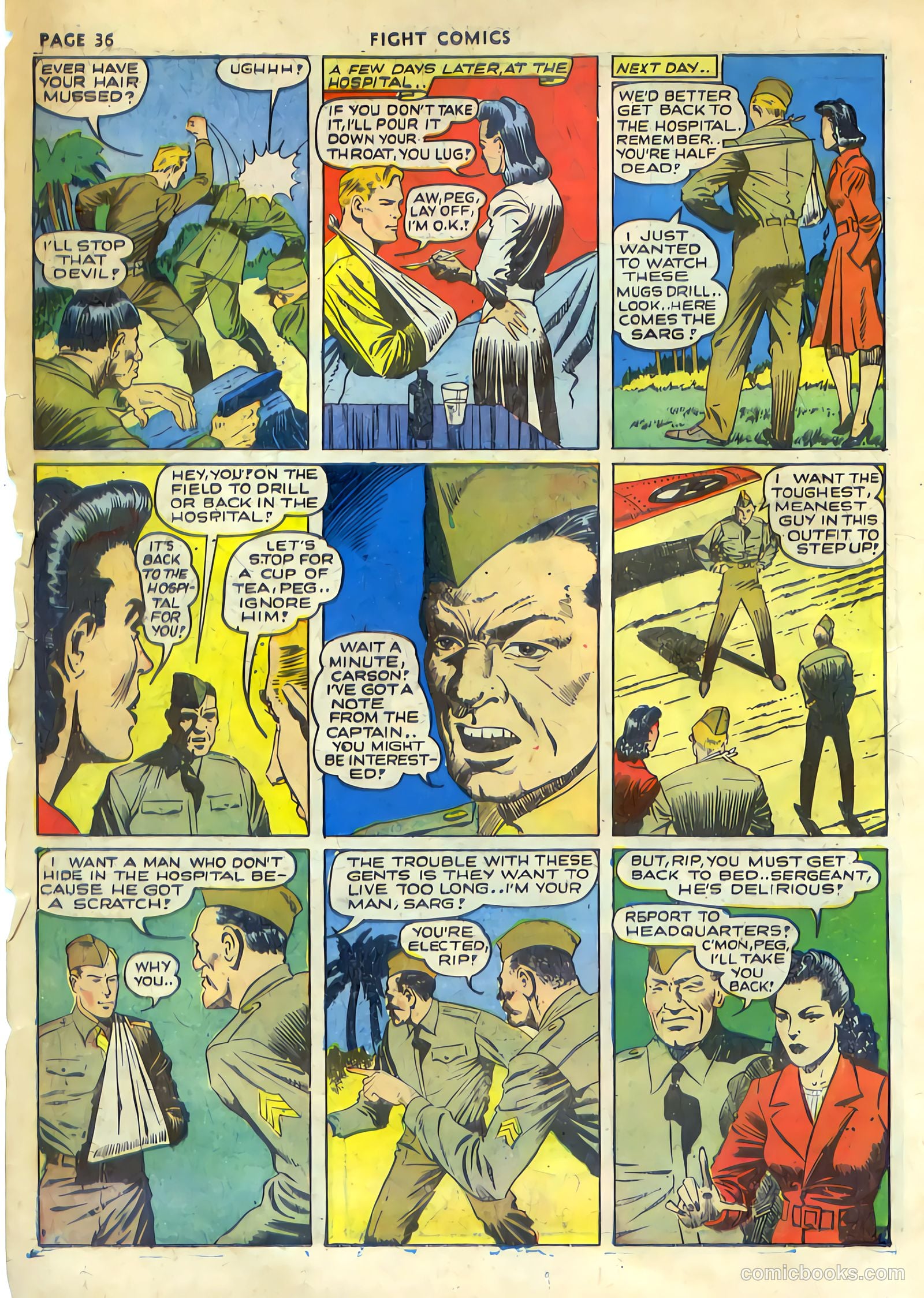 Fight Comics #19 — page 38 of 68