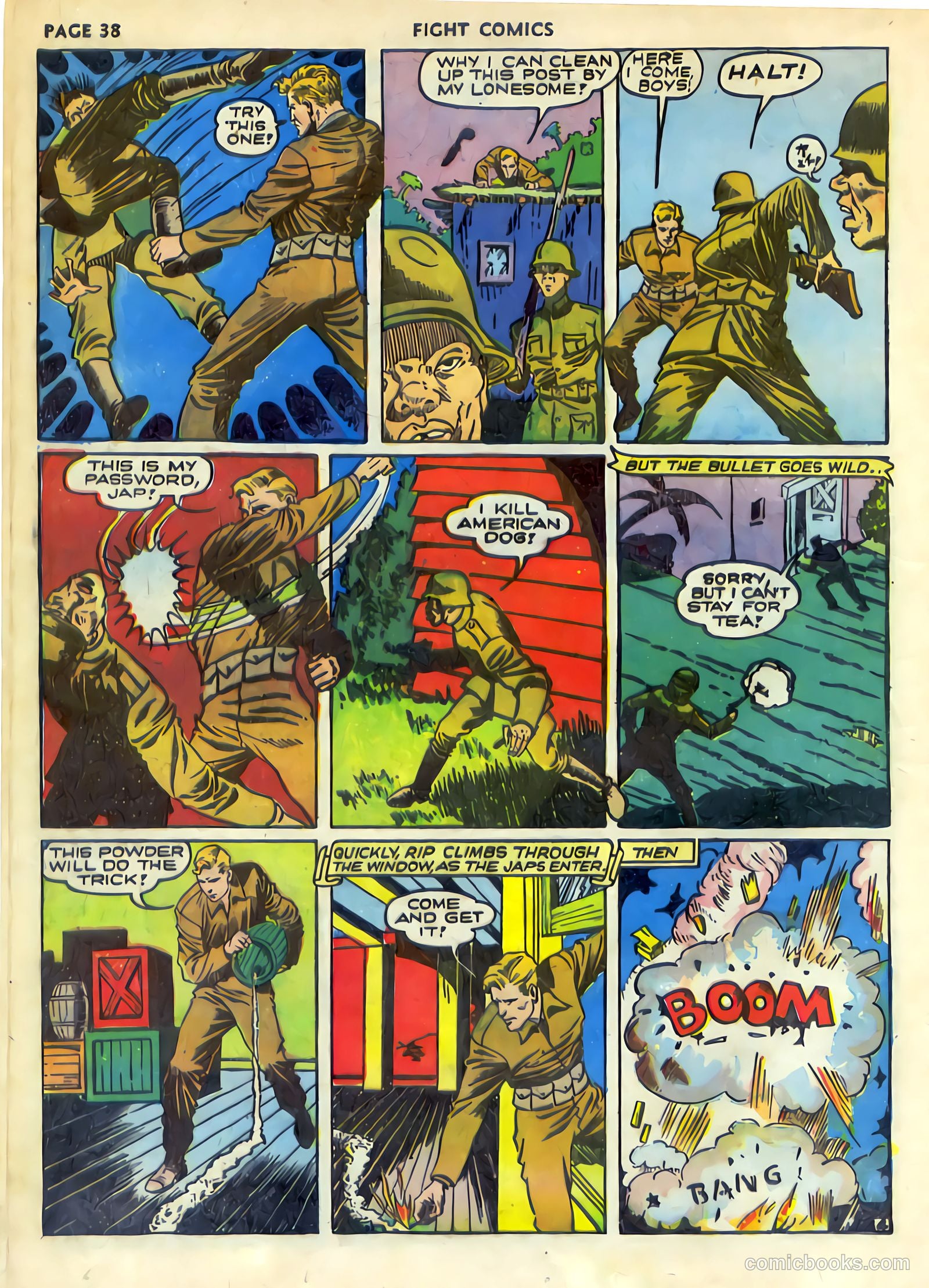 Fight Comics #19 — page 40 of 68