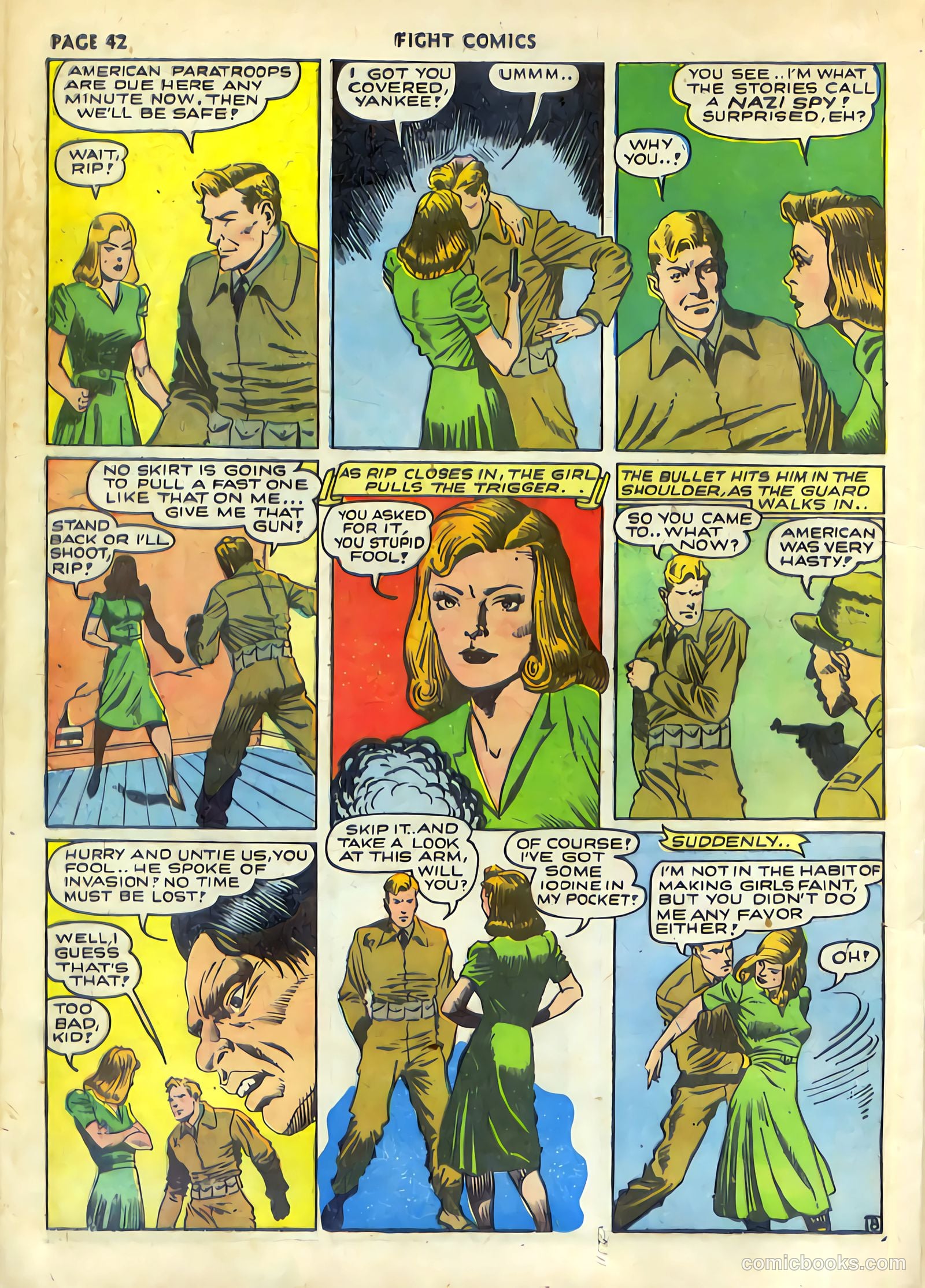 Fight Comics #19 — page 44 of 68