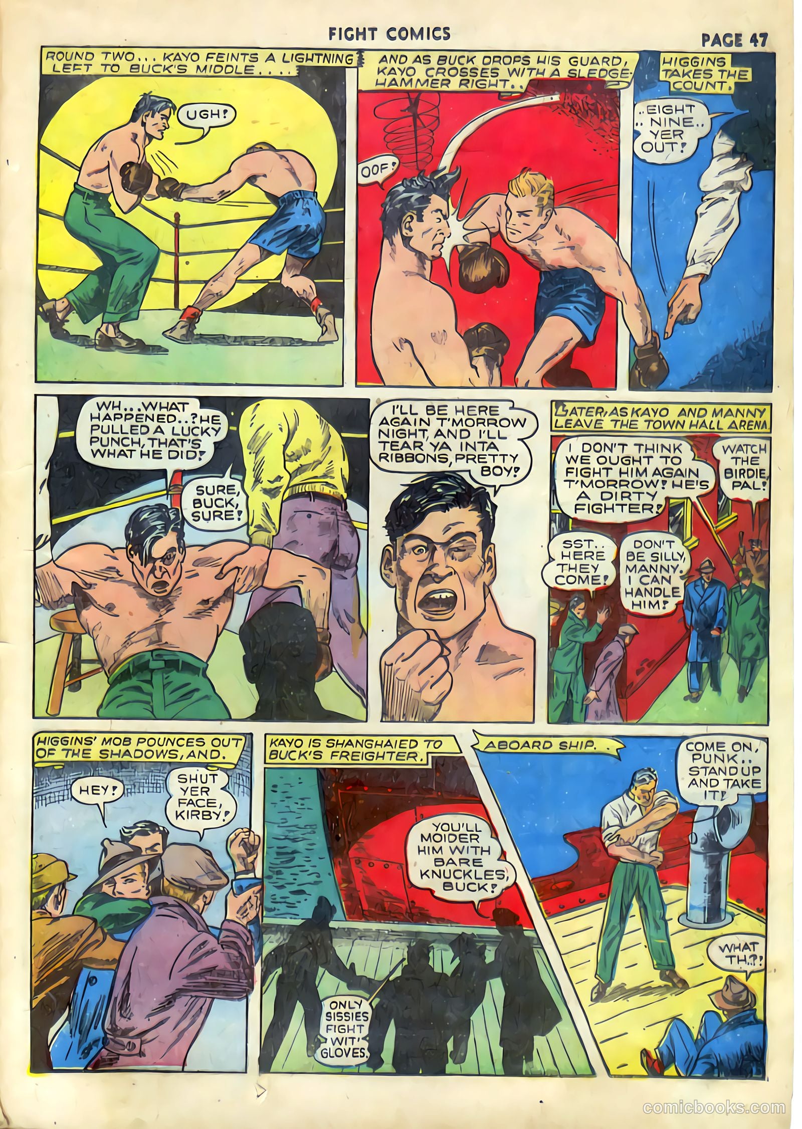 Fight Comics #19 — page 49 of 68