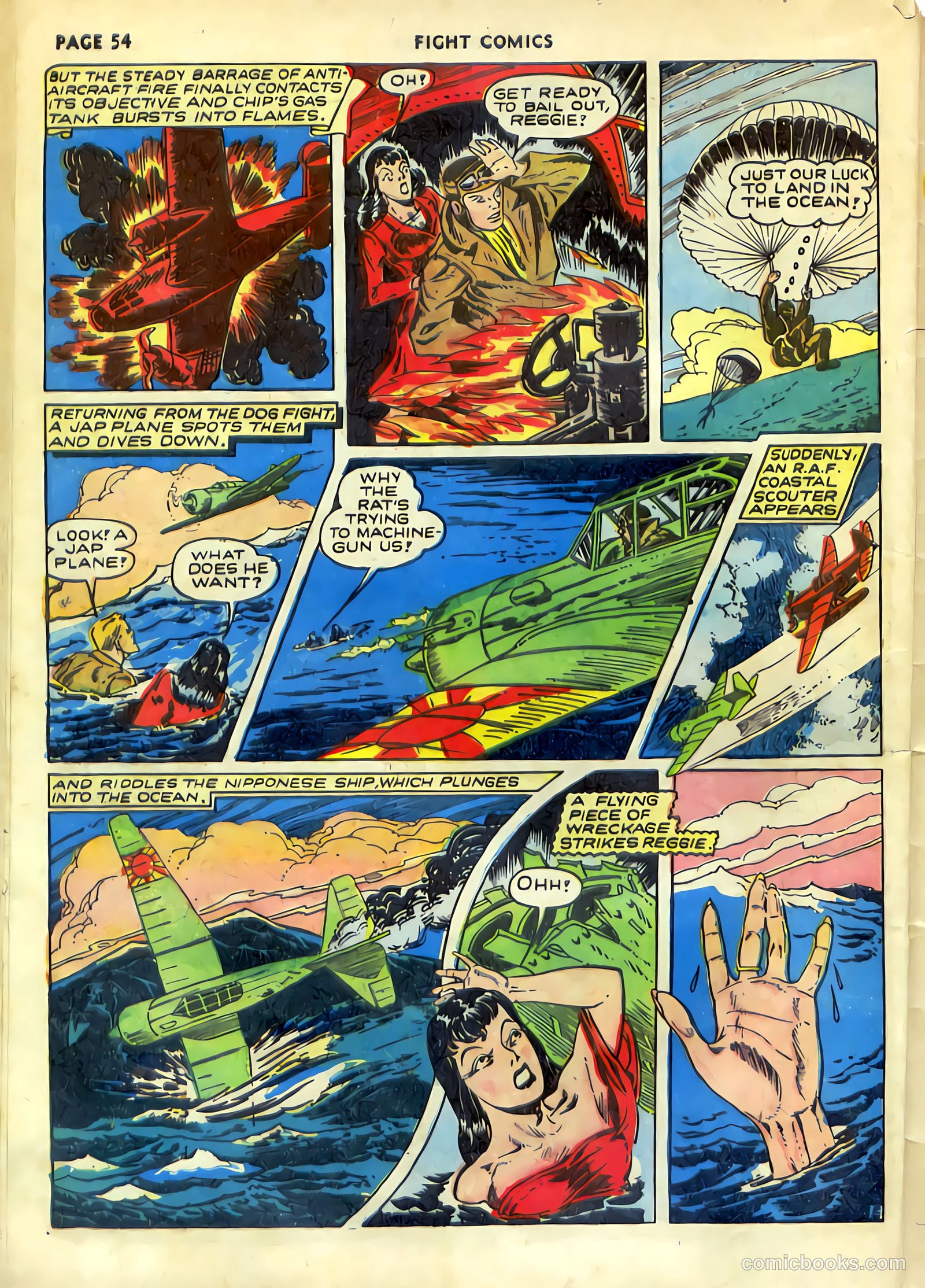 Fight Comics #19 — page 56 of 68