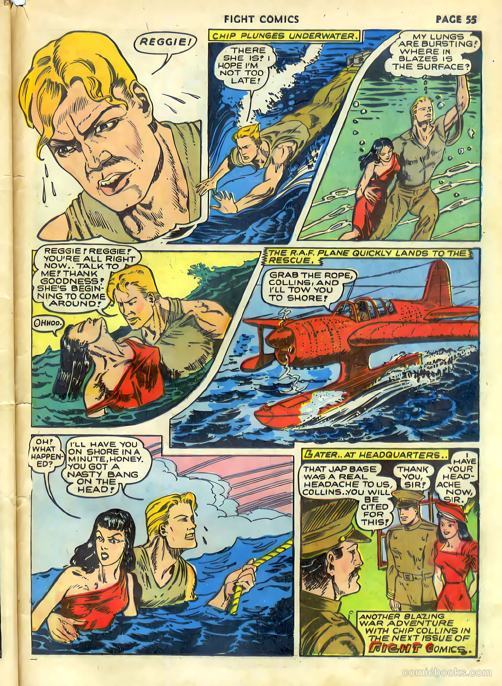 Fight Comics #19 — page 57 of 68