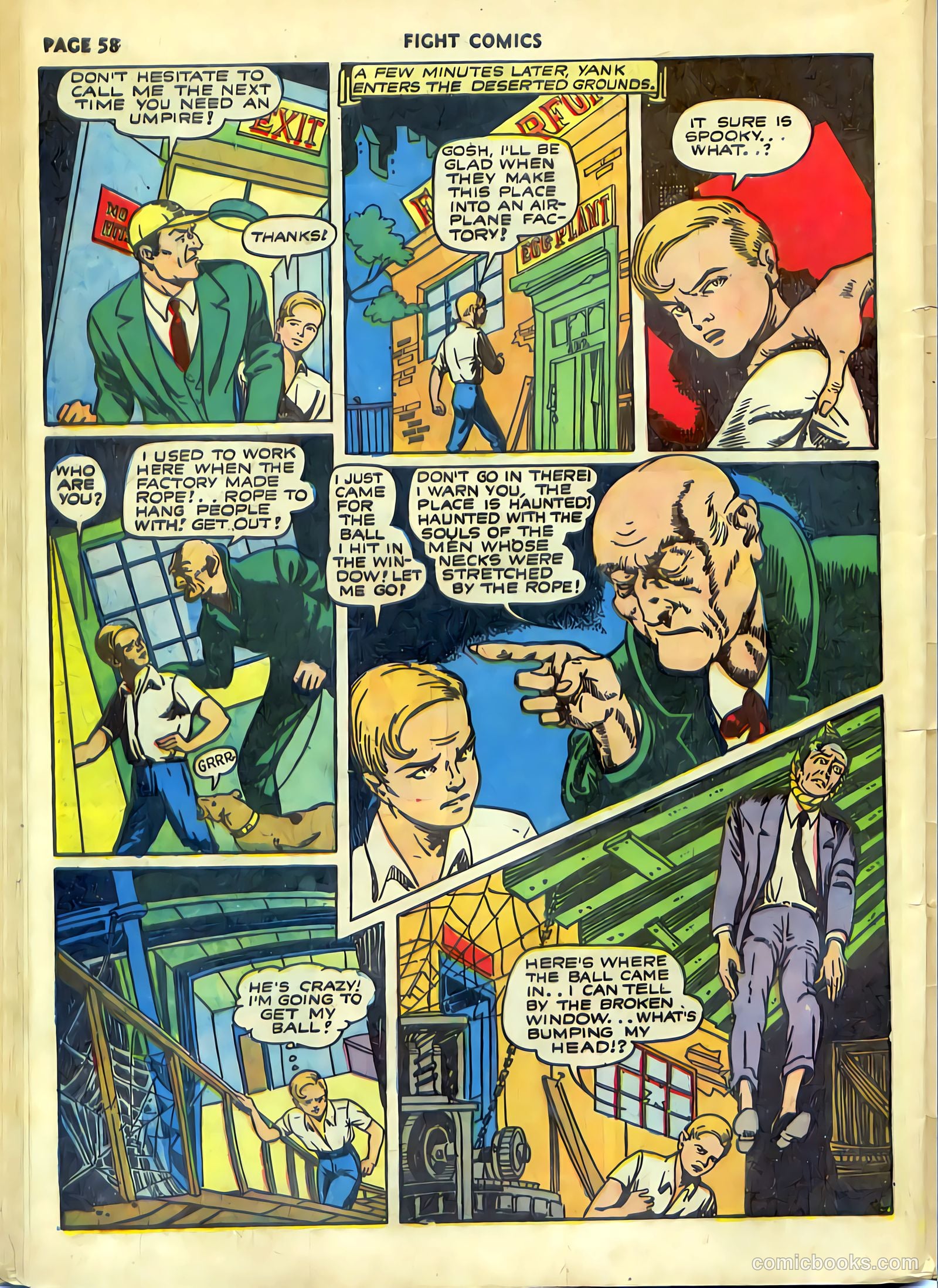 Fight Comics #19 — page 60 of 68