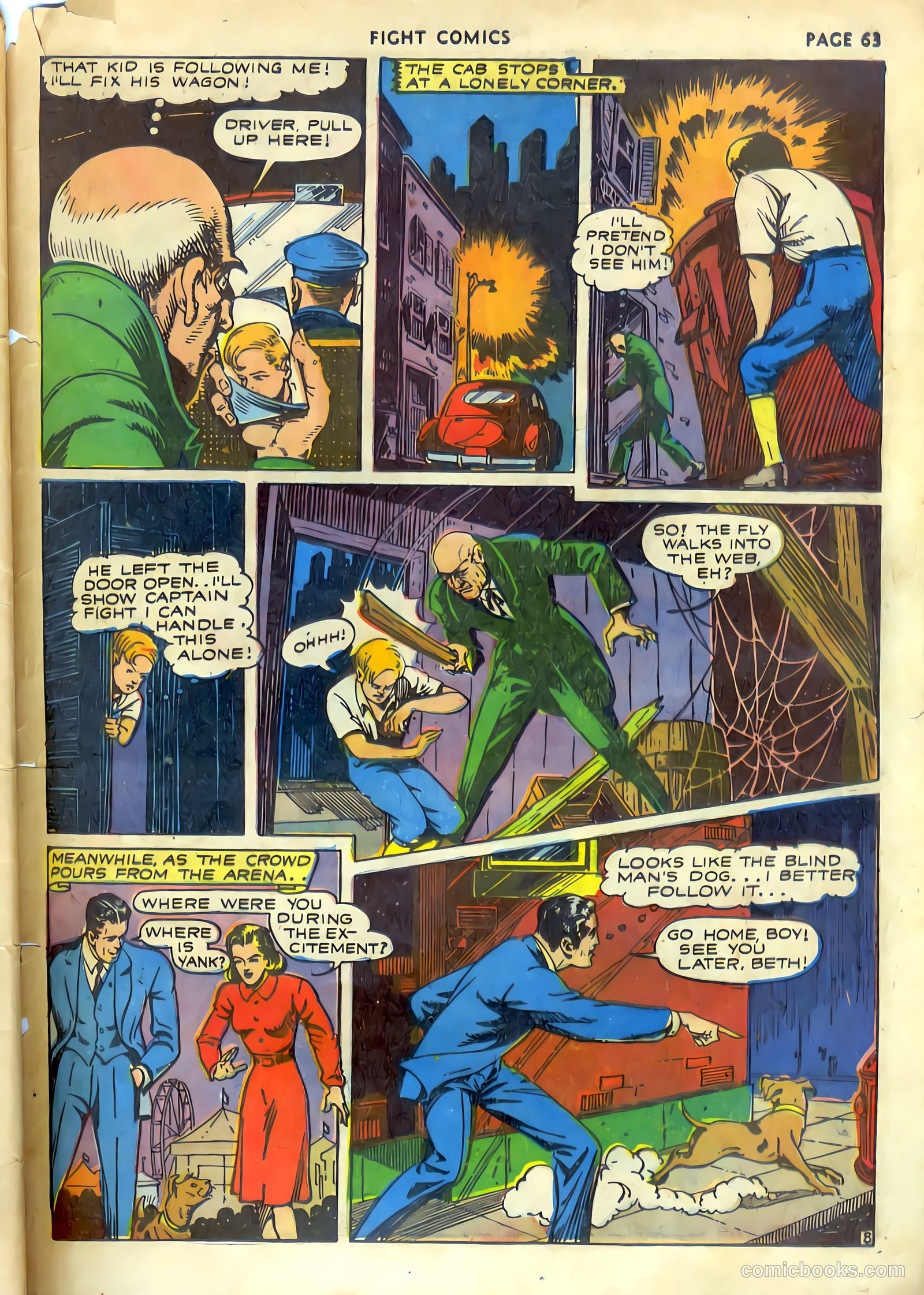 Fight Comics #19 — page 65 of 68