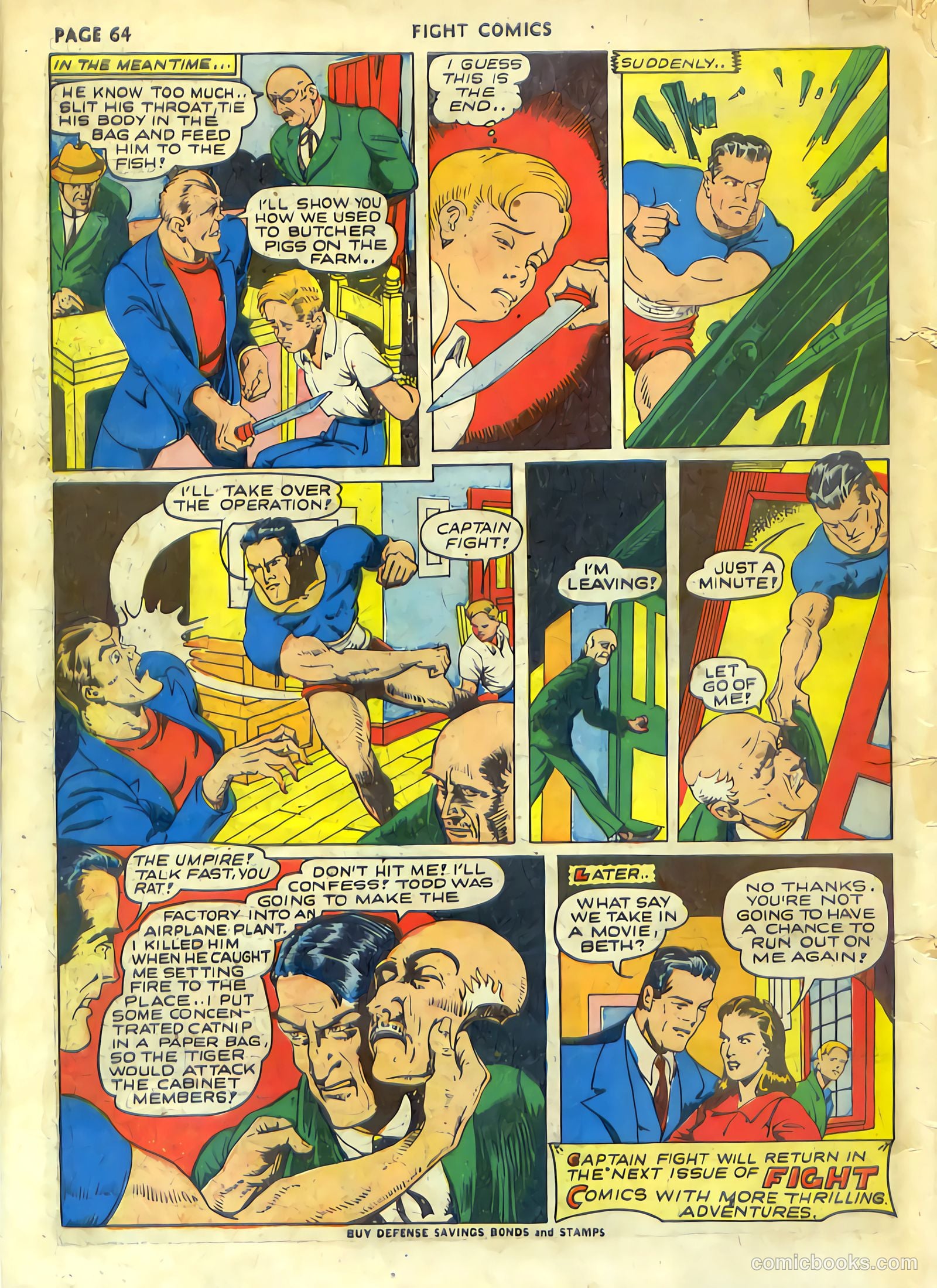 Fight Comics #19 — page 66 of 68
