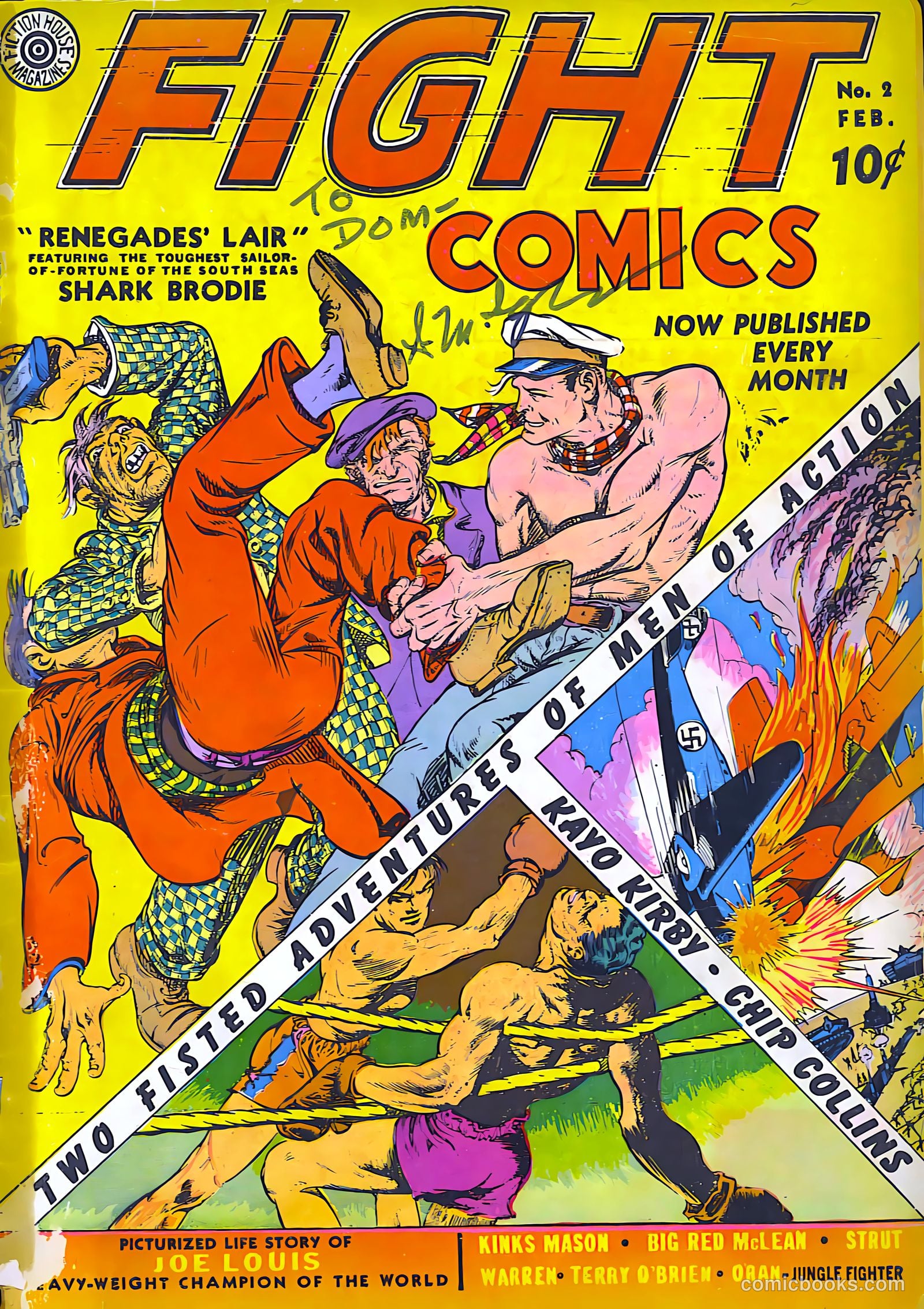 Fight Comics #2 — page 2 of 69