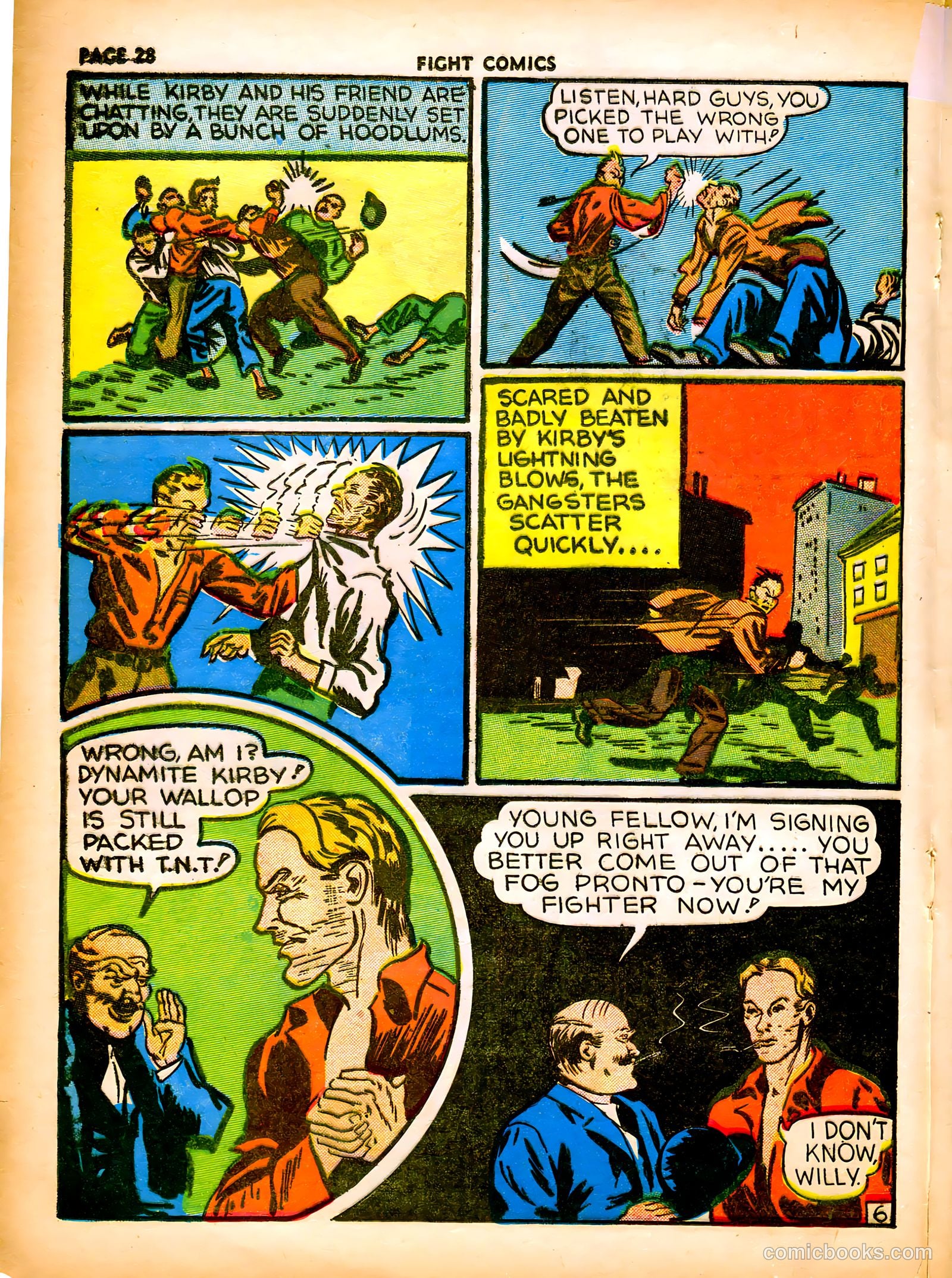 Fight Comics #2 — page 31 of 69