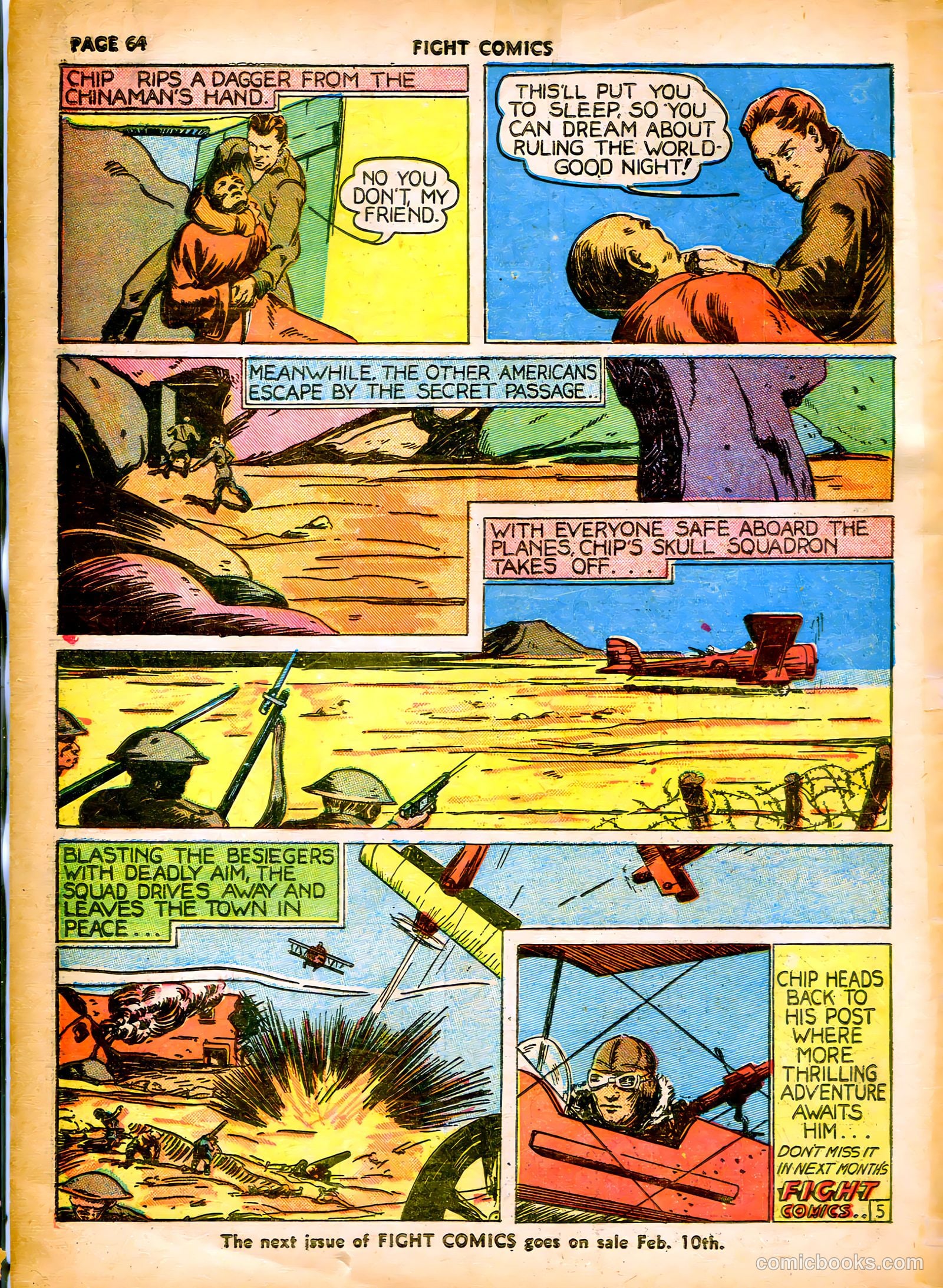 Fight Comics #2 — page 67 of 69