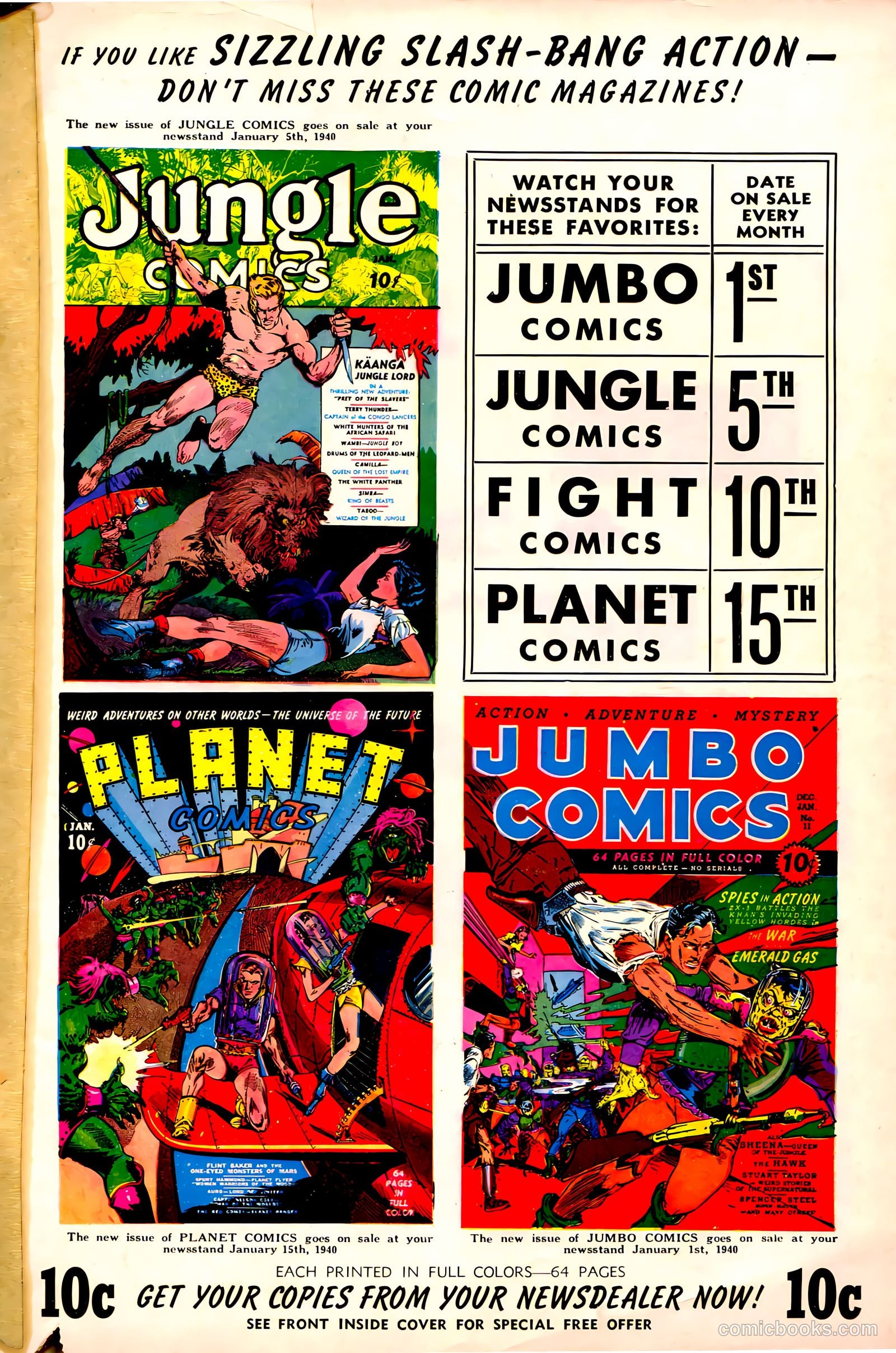Fight Comics #2 — page 68 of 69
