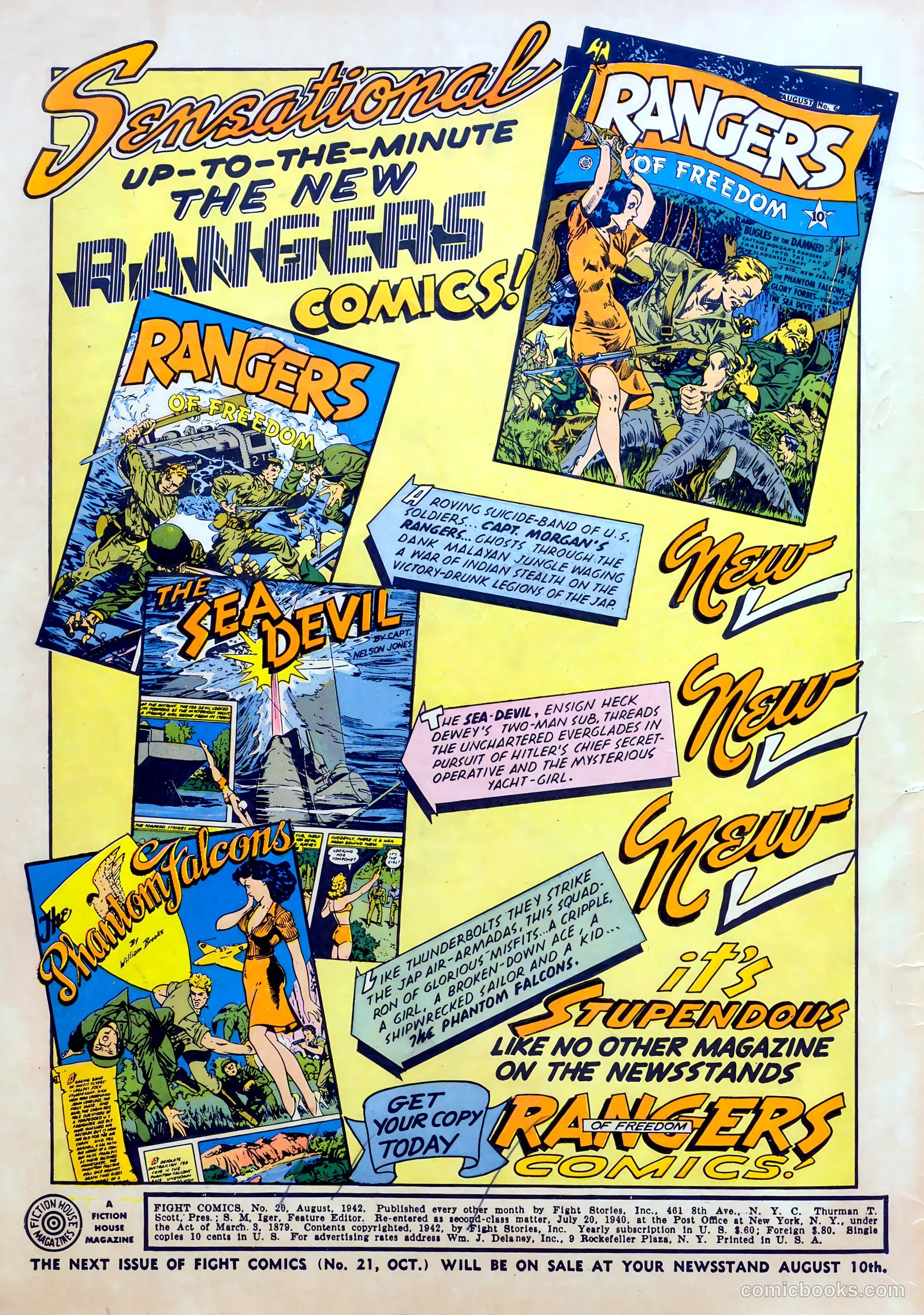 Fight Comics #20 — page 2 of 69